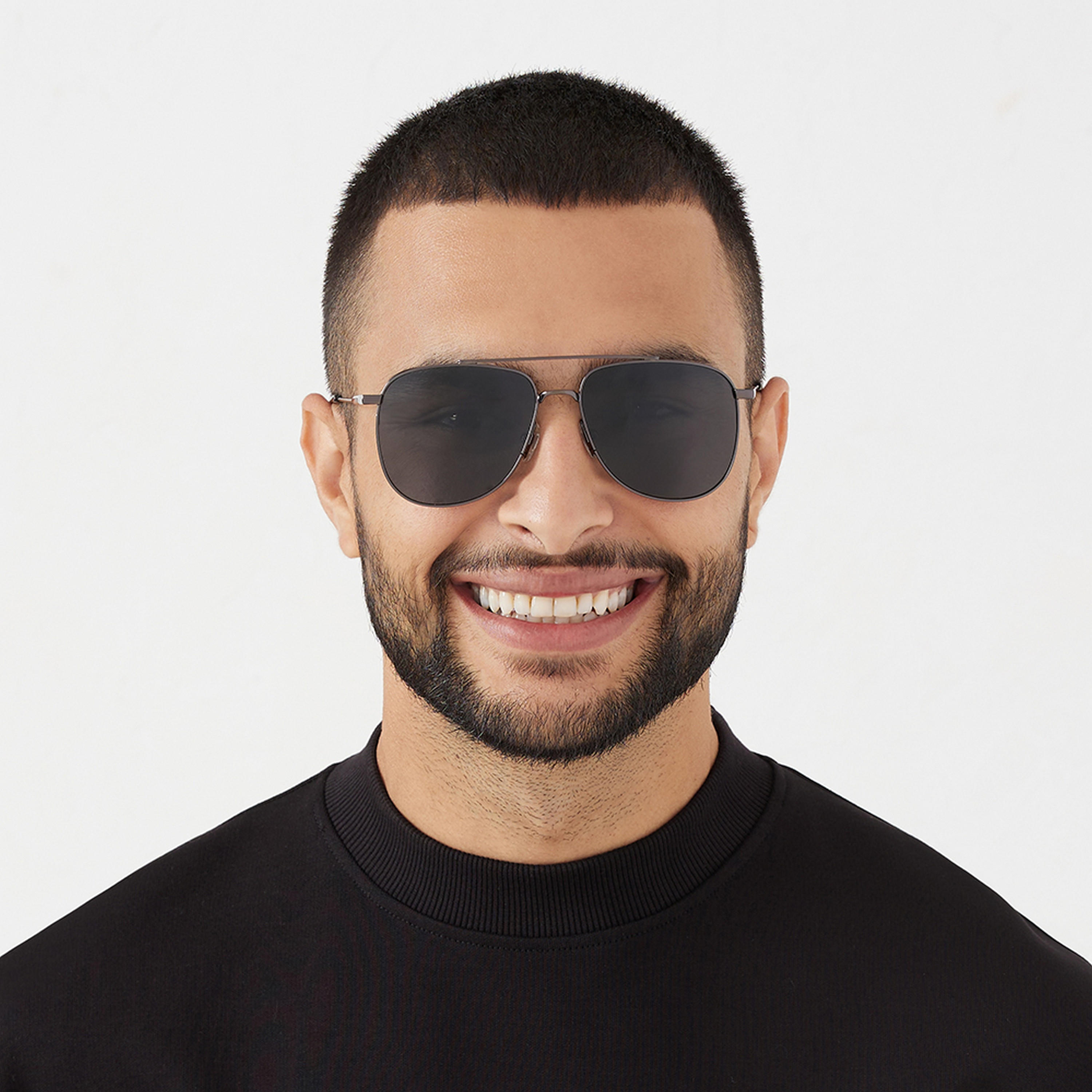 30Sundays LEGACY Polarized Black Lens 55 mm Aviator Sunglasses -men-sunglasses-image-5