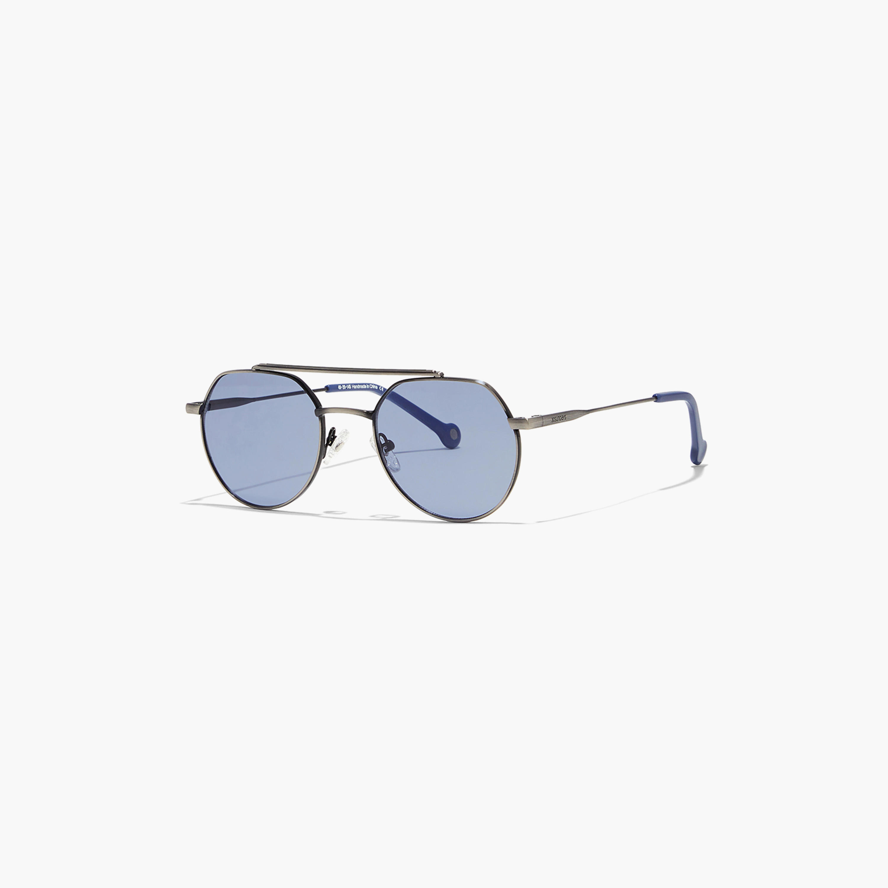 30Sundays Women Blue Lens 49 mm Aviator Sunglasses | 30S-000288-1202-women-sunglasses-image-1