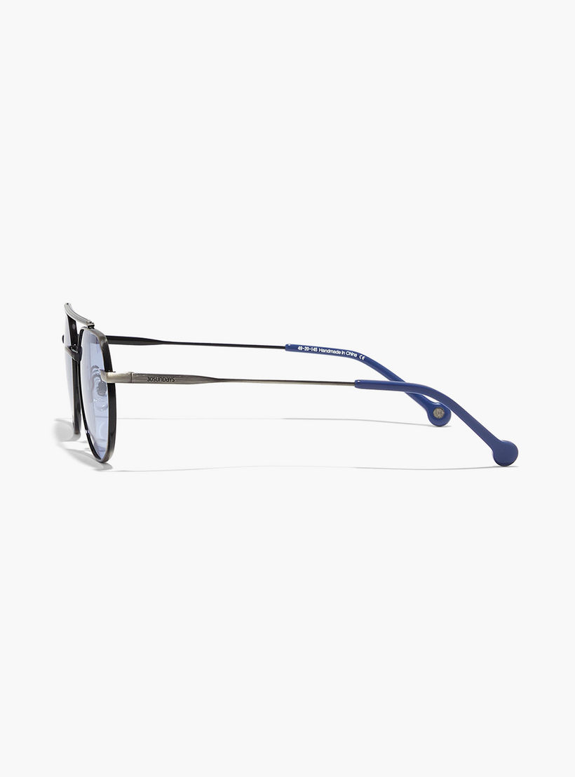 30Sundays Women Blue Lens 49 mm Aviator Sunglasses | 30S-000288-1202-women-sunglasses-image-4