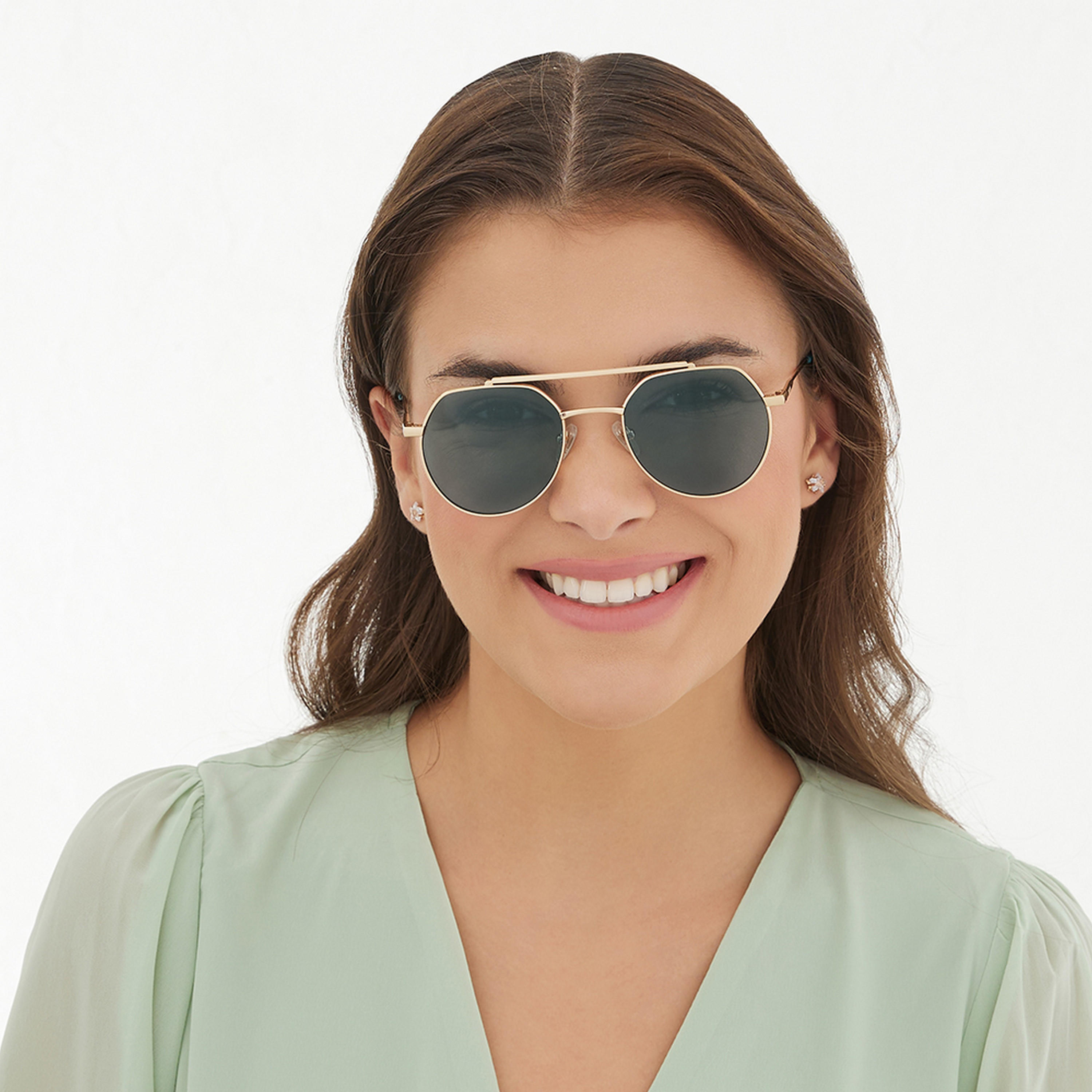 نظارة شمسية بعدسات خضراء ذات افياتور من 30 ساندايز ايريس مع 49 مم -women-sunglasses-image-5