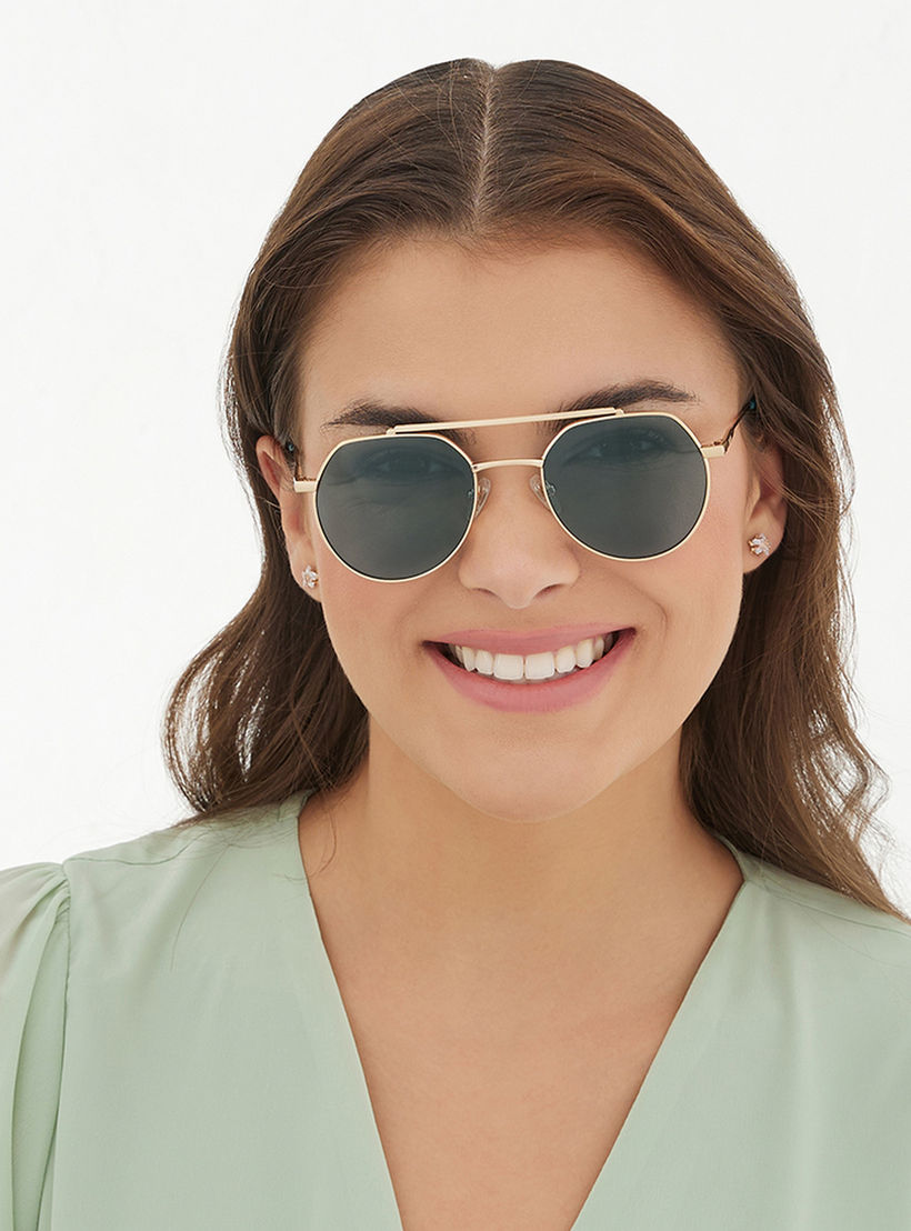 نظارة شمسية بعدسات خضراء ذات افياتور من 30 ساندايز ايريس مع 49 مم -women-sunglasses-image-5