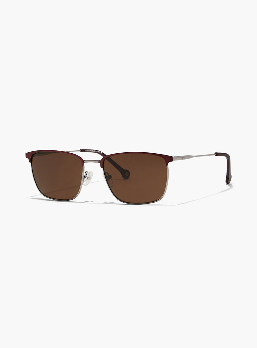 نظارة شمسية بعدسات بنية ذات مستطيلة من 30 ساندايز ريليك مع 57 مم -men-sunglasses-image-1