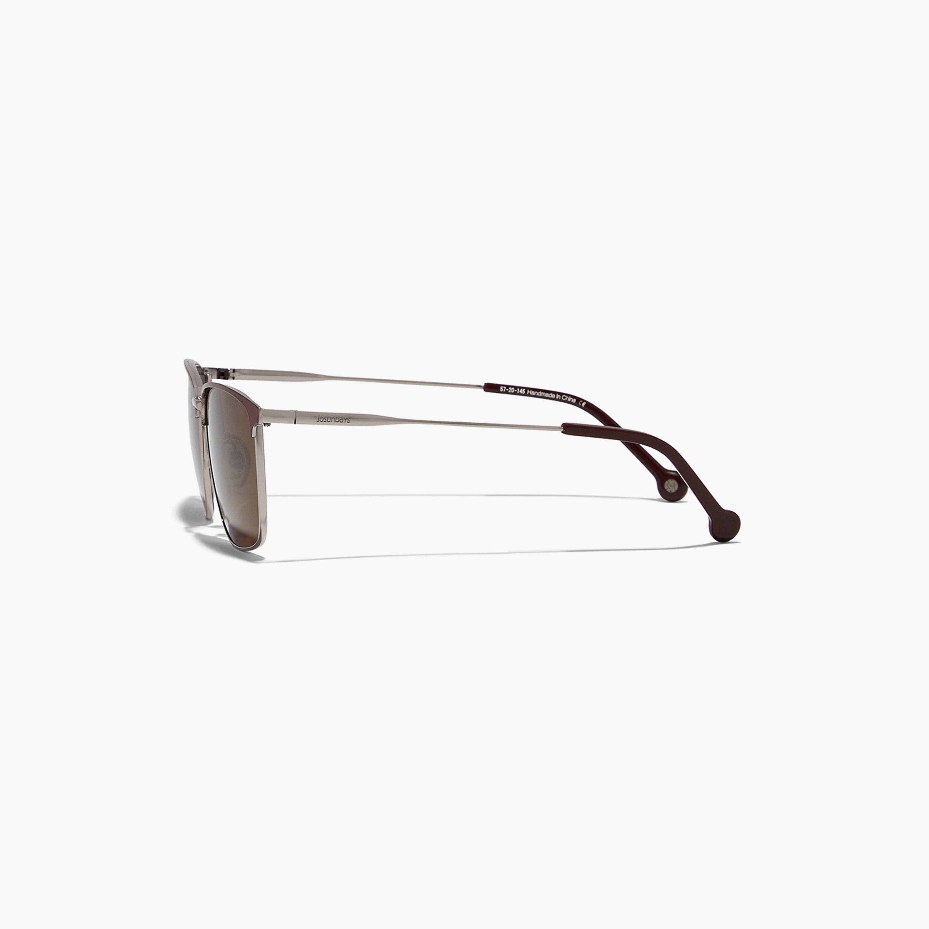 نظارة شمسية بعدسات بنية ذات مستطيلة من 30 ساندايز ريليك مع 57 مم -men-sunglasses-image-4