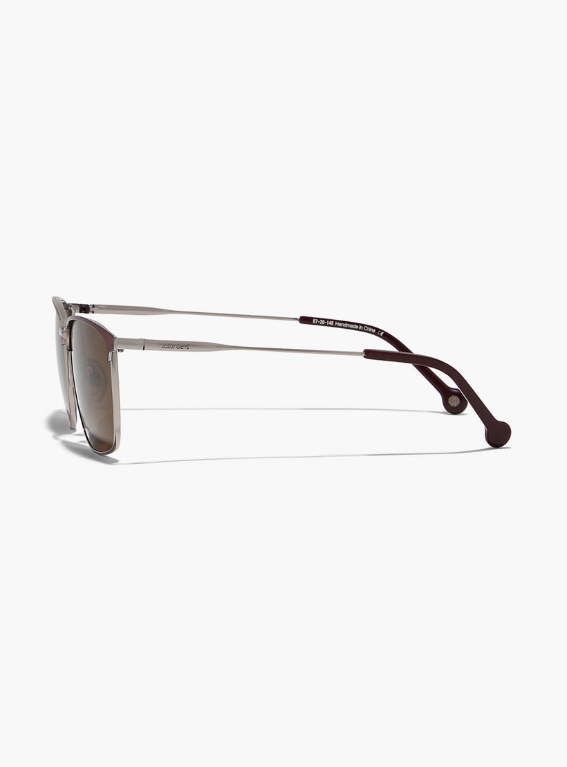 نظارة شمسية بعدسات بنية ذات مستطيلة من 30 ساندايز ريليك مع 57 مم -men-sunglasses-image-4