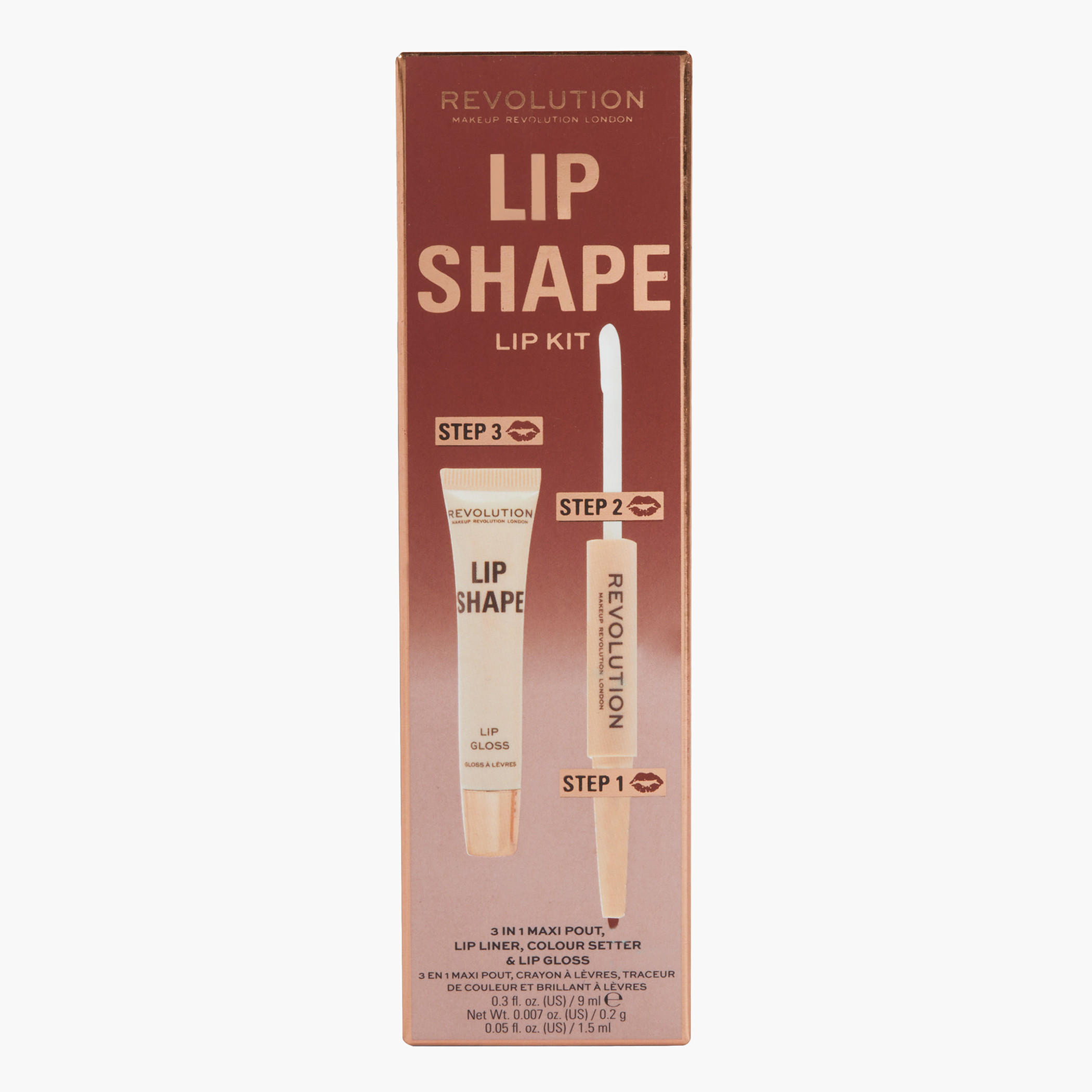 Makeup Revolution 3-in-1 Maxi Pout Lip Shape Kit-beautyandpersonalcare-makeup-lips-lipglossesandbalms-image-1