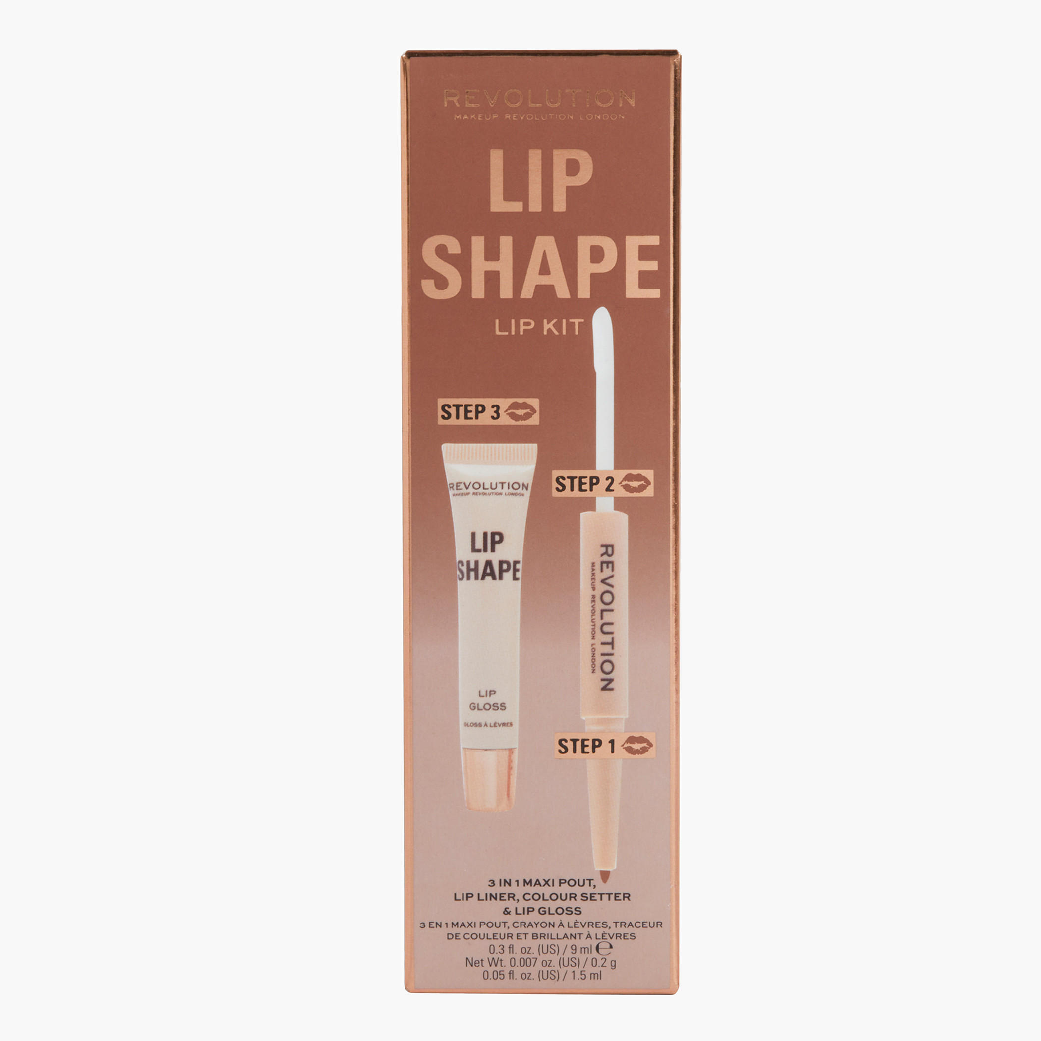 Makeup Revolution 3-in-1 Maxi Pout Lip Shape Kit-beautyandpersonalcare-makeup-lips-lipglossesandbalms-image-1