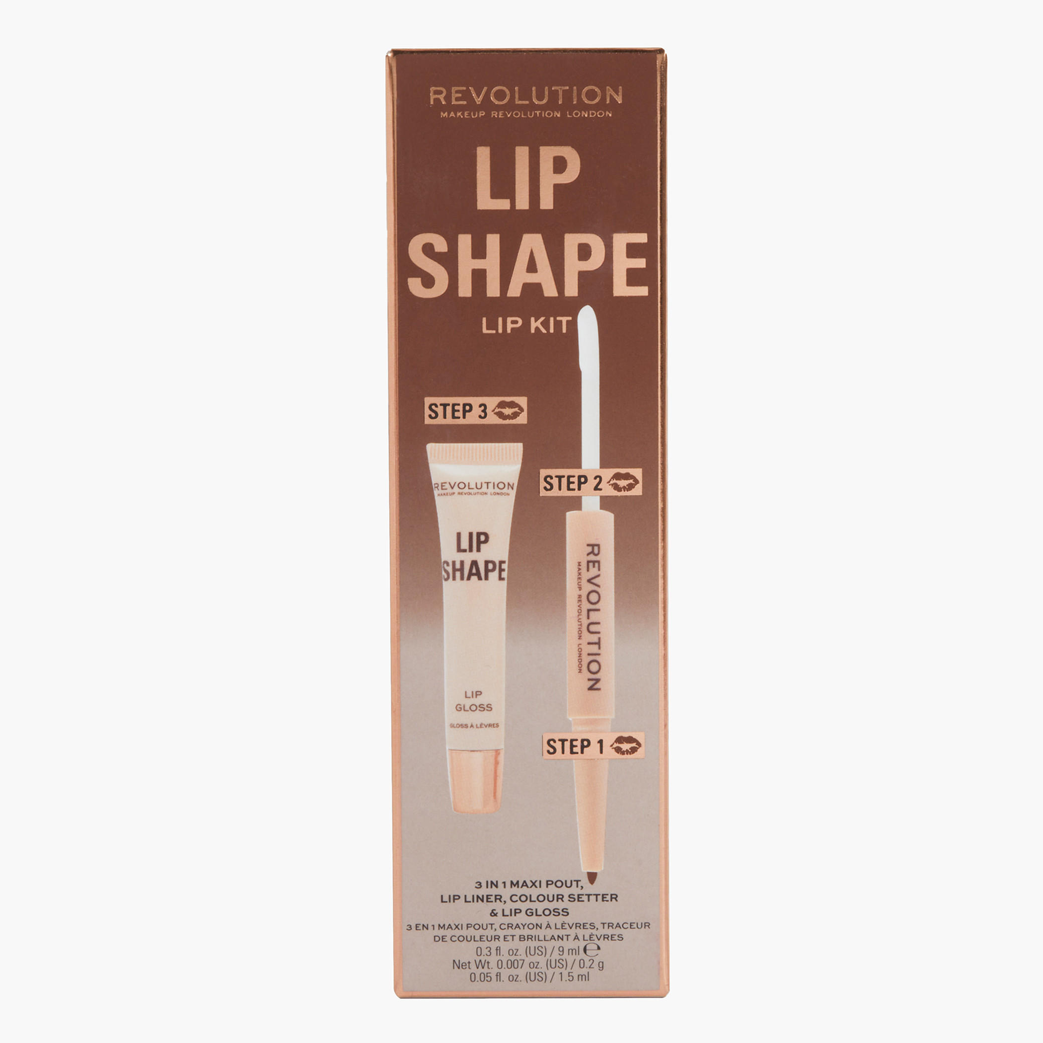 Makeup Revolution 3-in-1 Maxi Pout Lip Shape Kit-beautyandpersonalcare-makeup-lips-lipglossesandbalms-image-1