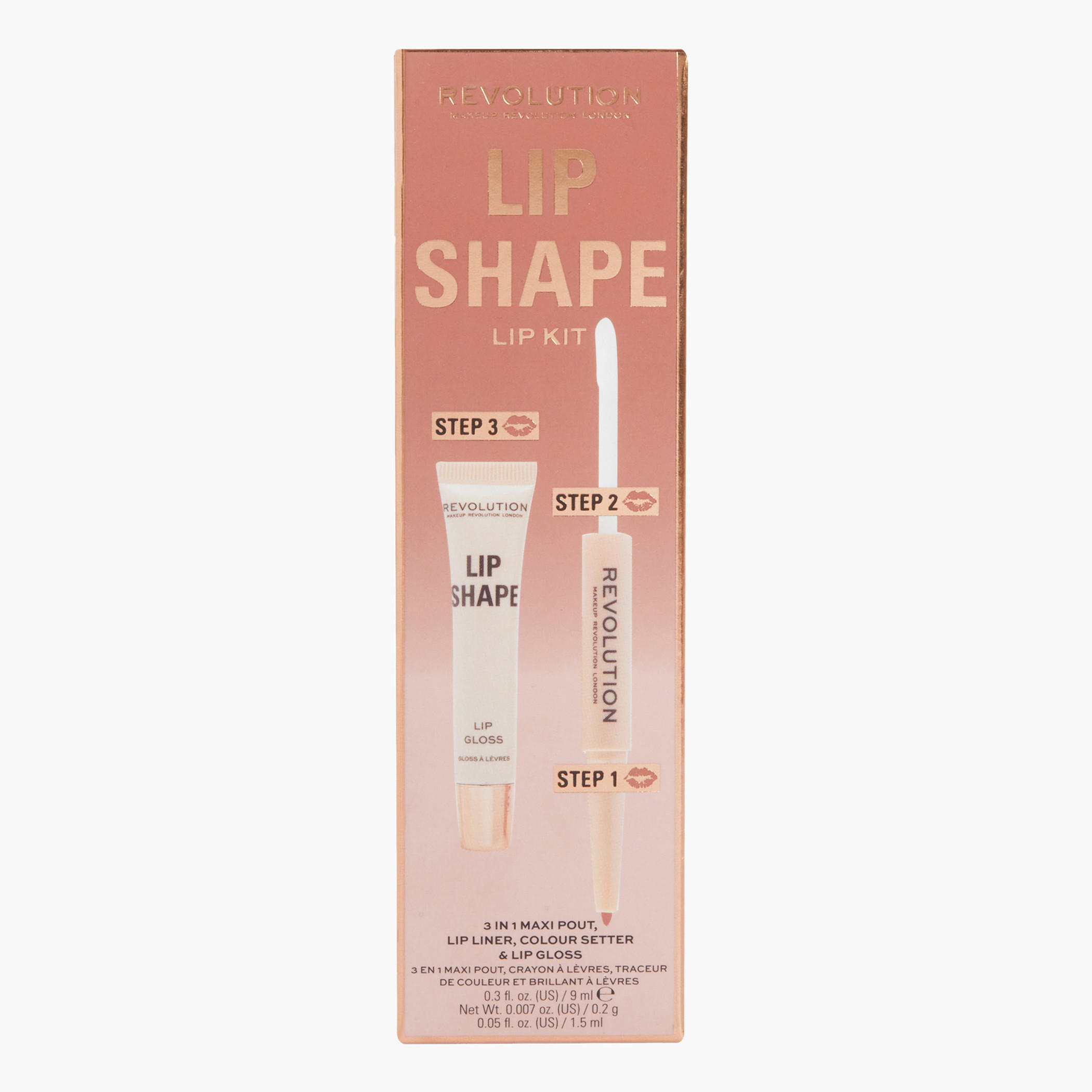 Makeup Revolution 3-in-1 Maxi Pout Lip Shape Kit-beautyandpersonalcare-makeup-lips-lipglossesandbalms-image-1