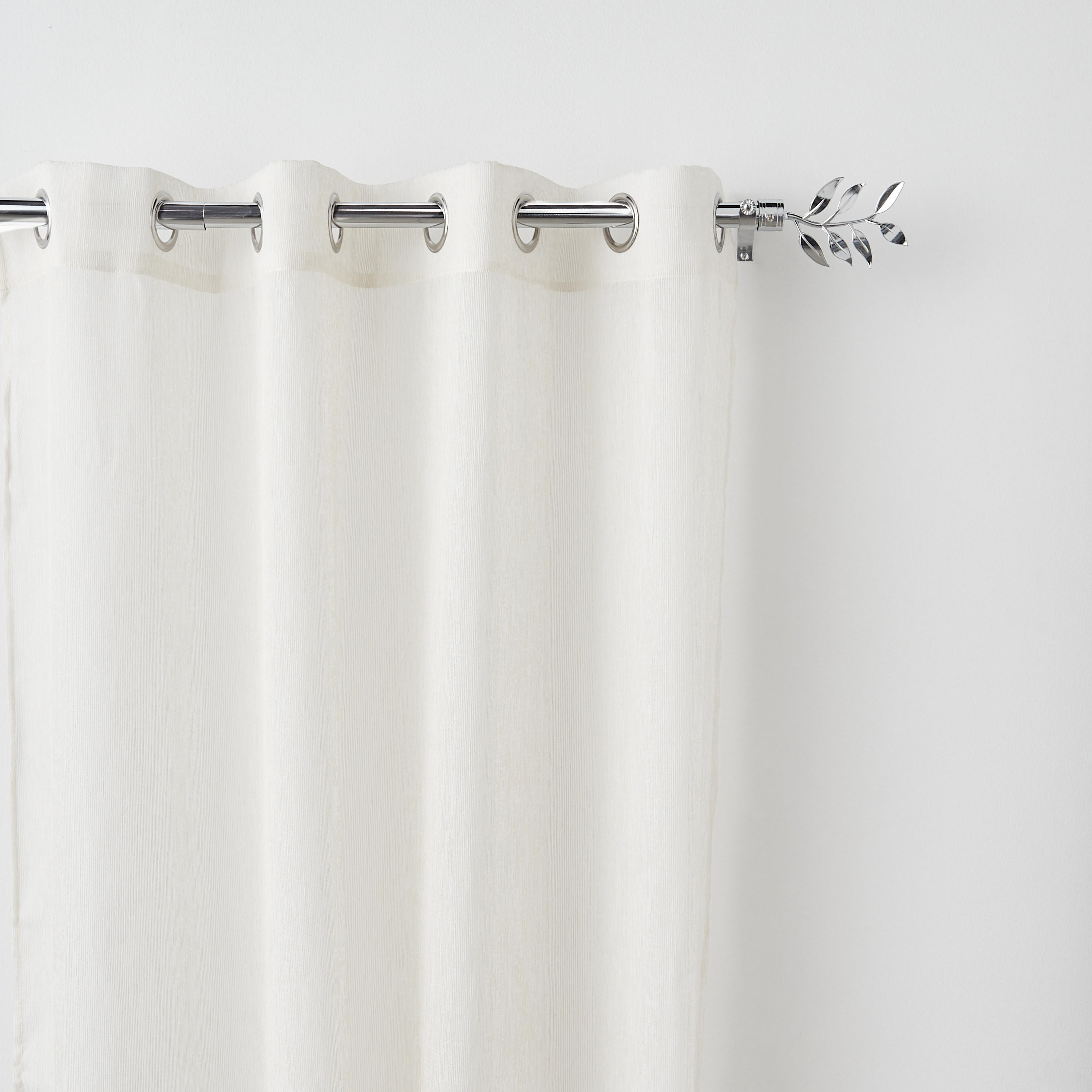 Extendable Single Curtain Rod - 71-122 cms-household-bathandlaundry-shower-showercurtainrods-image-1