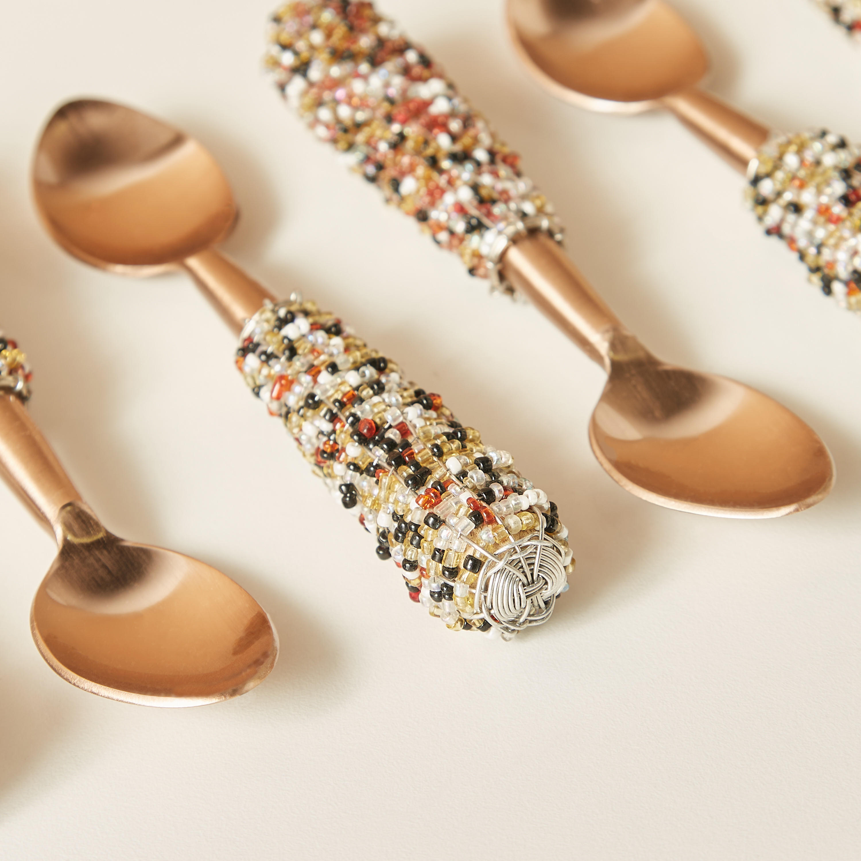 Embellished Stainless Steel Spoon - Set of 6-household-dining-cutlery-cutlerysets-image-3