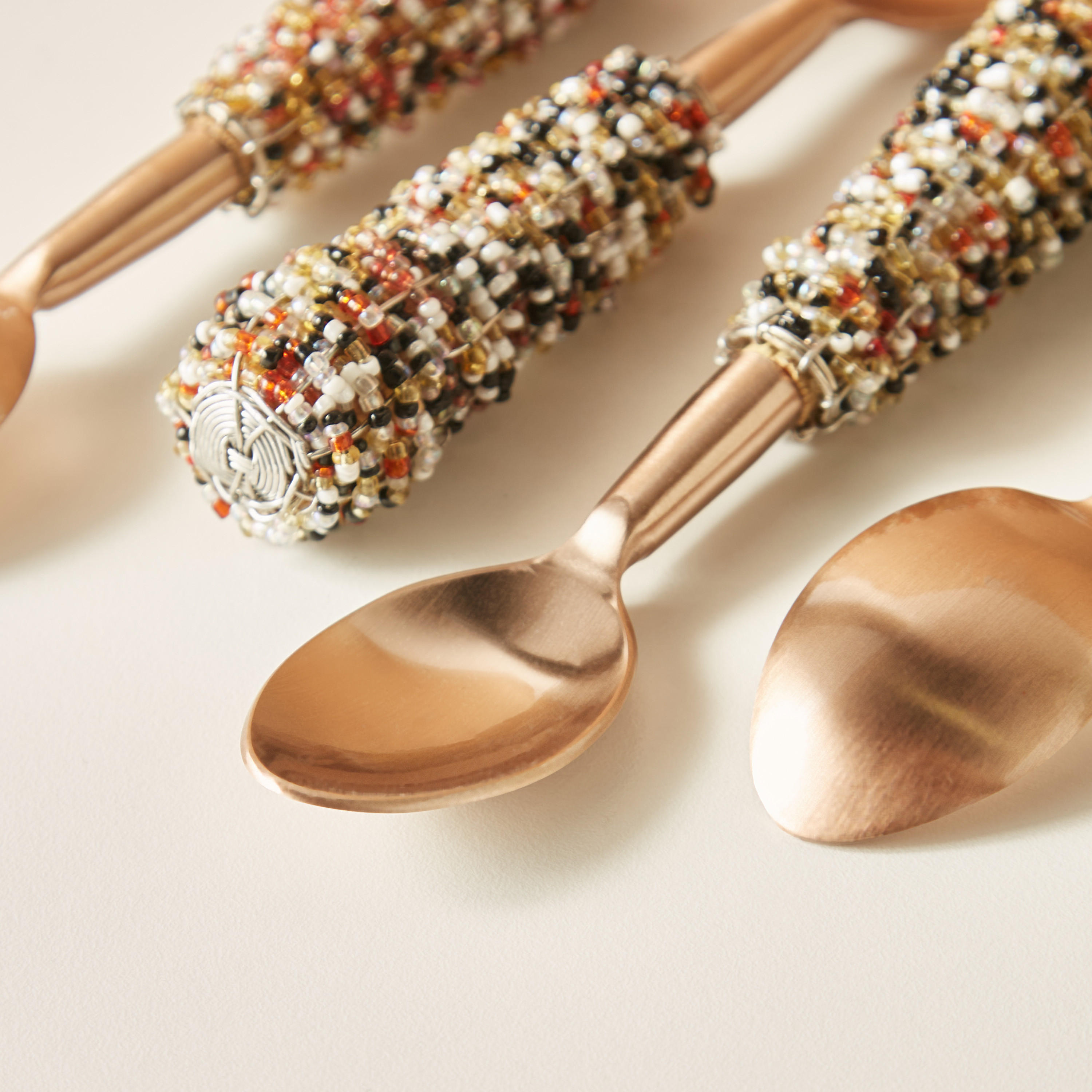 Embellished Stainless Steel Spoon - Set of 6-household-dining-cutlery-cutlerysets-image-4
