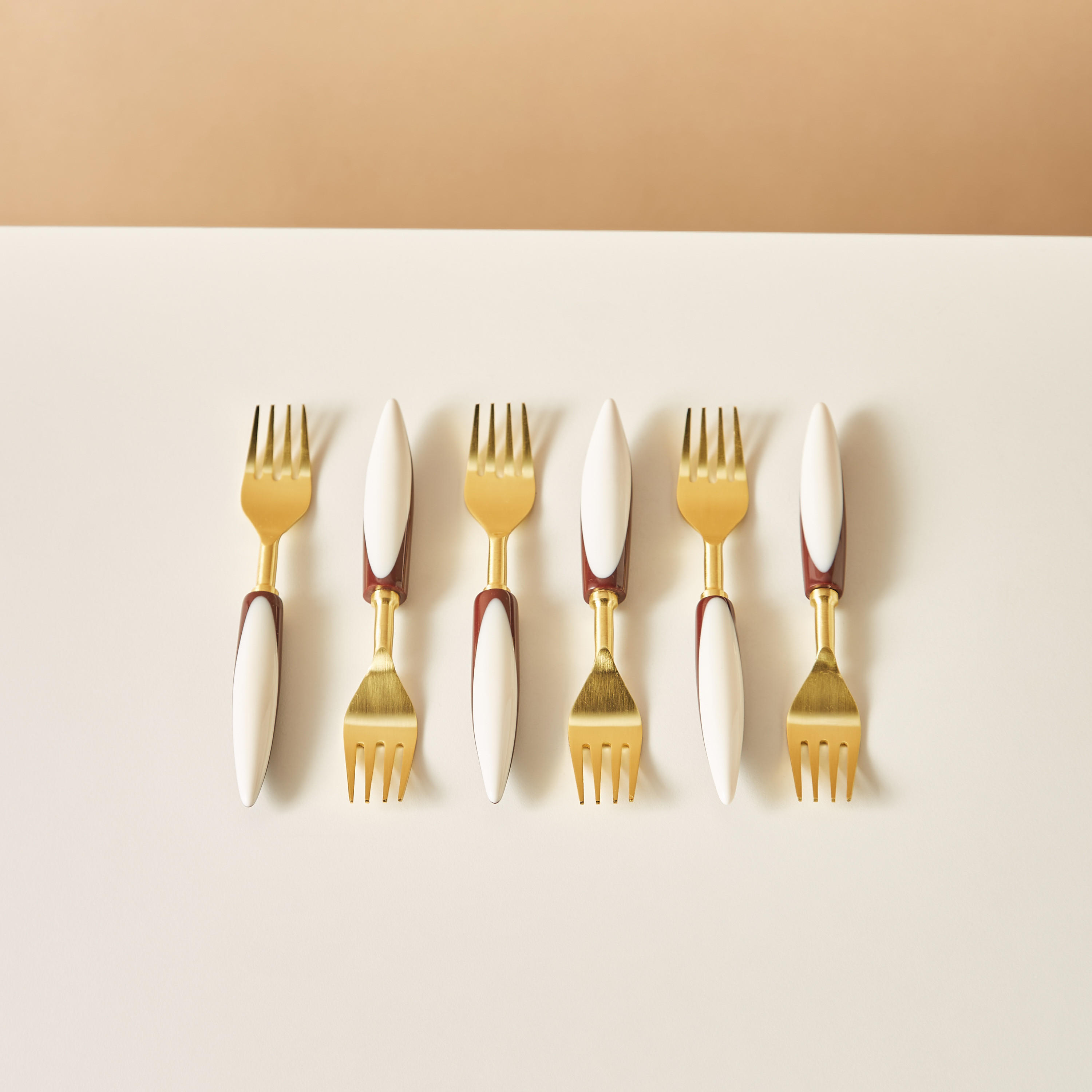 Stainless Steel 6-Piece Fork Set - 16x3 cms-household-dining-cutlery-cutlerysets-image-2