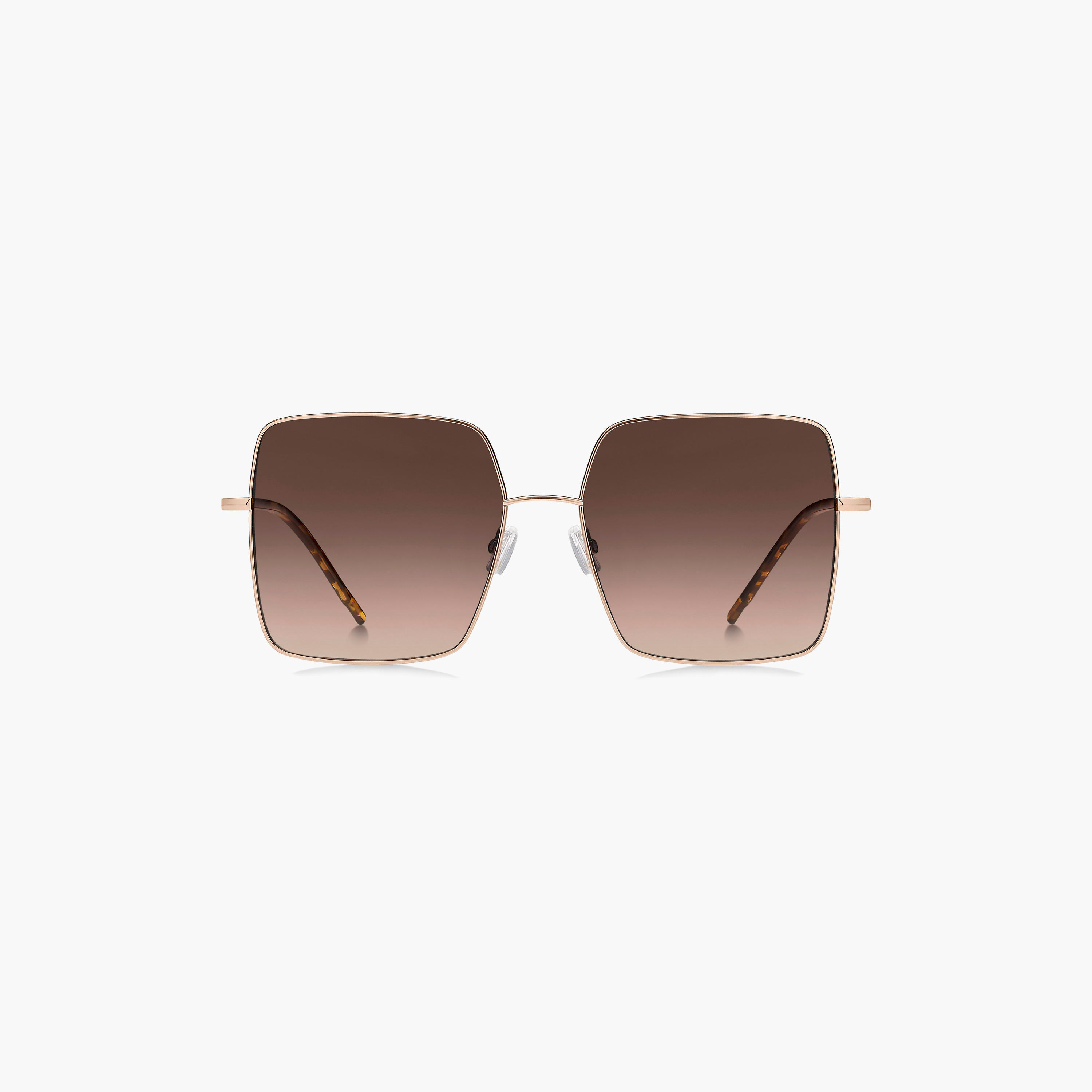 Hugo Boss Women's UV Protected Brown Shaded Lens 58 mm Square Sunglasses | 204878-women-sunglasses-image-3