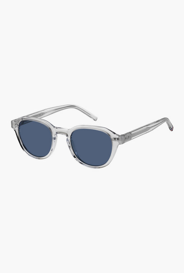 Tommy Hilfiger Men UV Protected Blue Lens 49 mm Round Sunglasses | TH 1970/S-men-sunglasses-image-1
