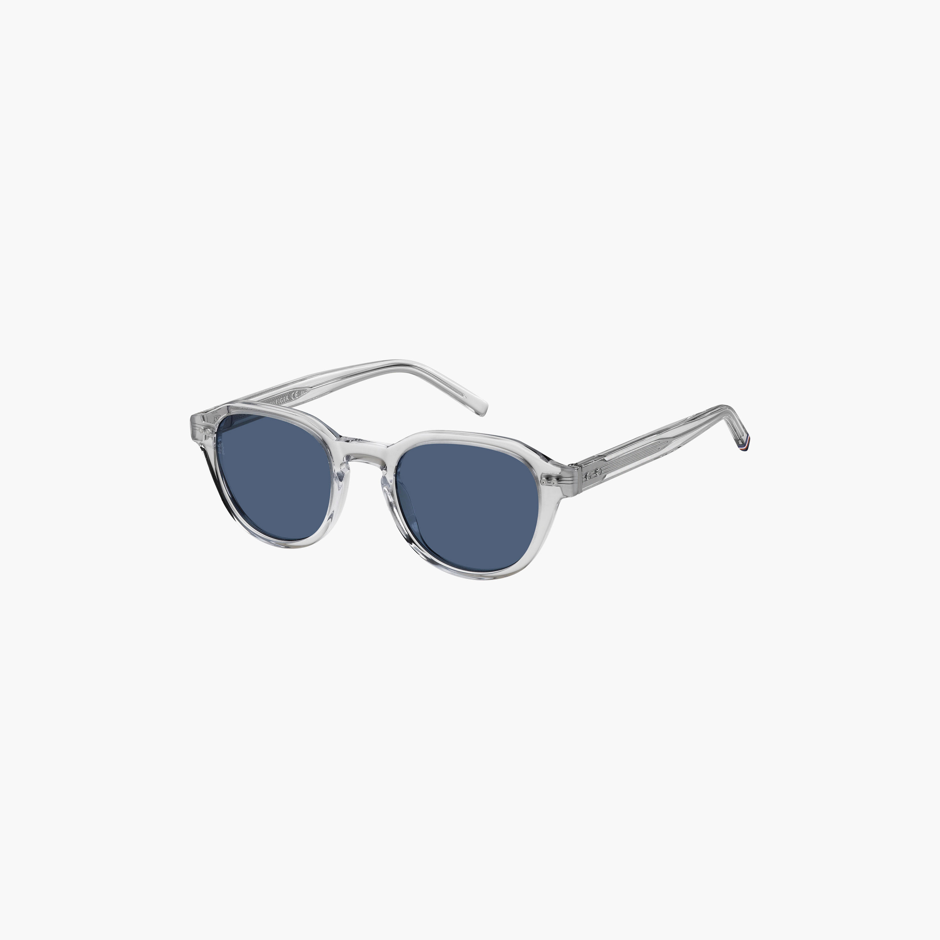 Tommy Hilfiger Men UV Protected Blue Lens 49 mm Round Sunglasses | TH 1970/S-men-sunglasses-image-1
