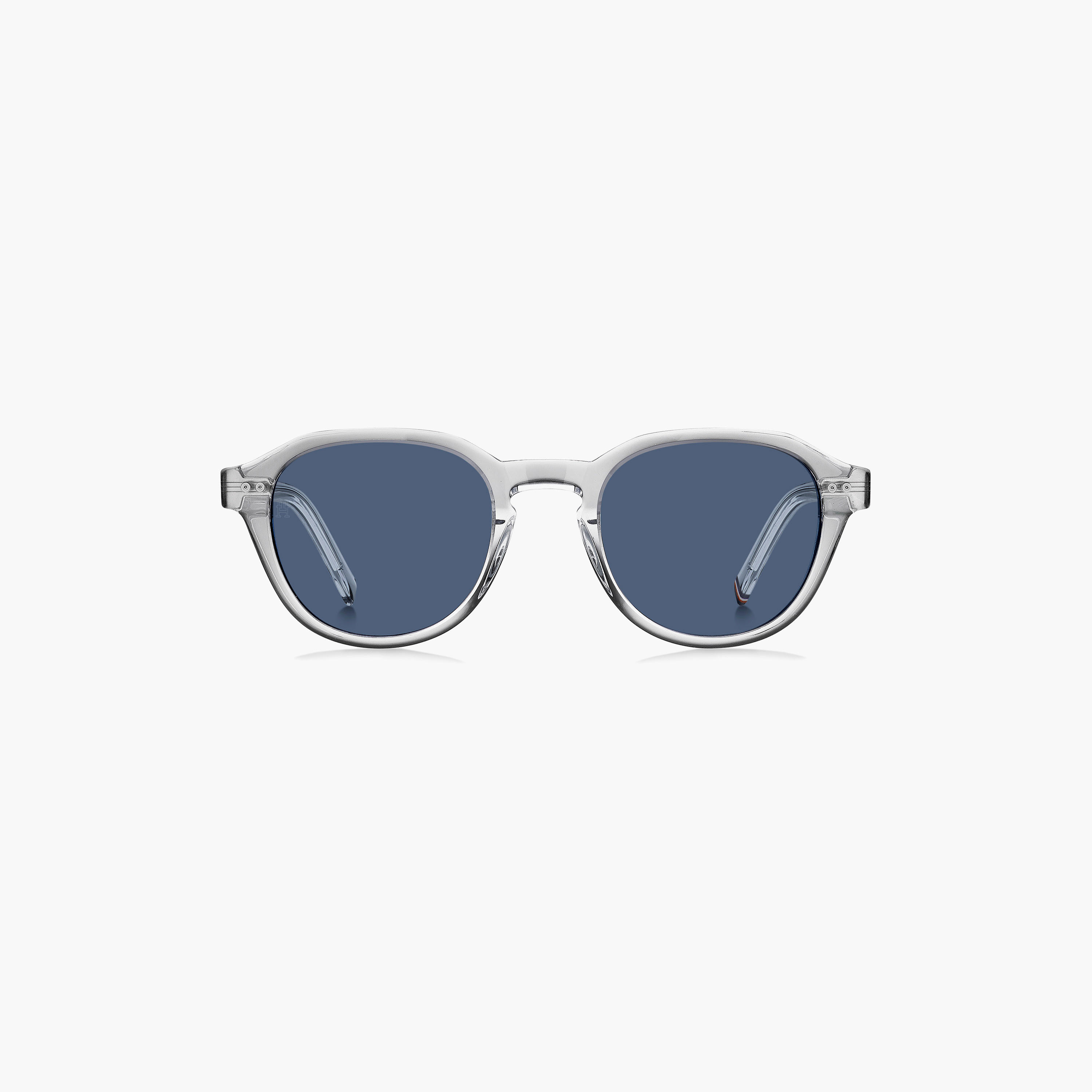 Tommy Hilfiger Men UV Protected Blue Lens 49 mm Round Sunglasses | TH 1970/S-men-sunglasses-image-3