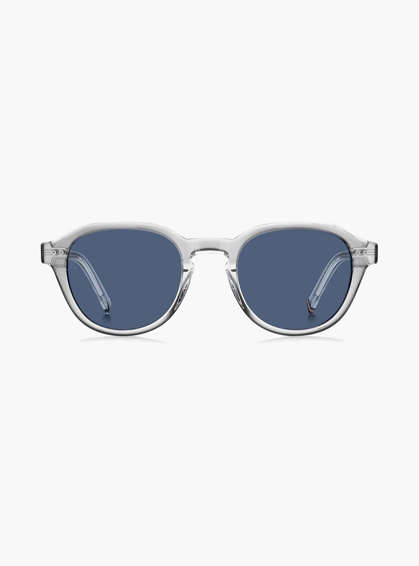Tommy Hilfiger Men UV Protected Blue Lens 49 mm Round Sunglasses | TH 1970/S-men-sunglasses-image-3