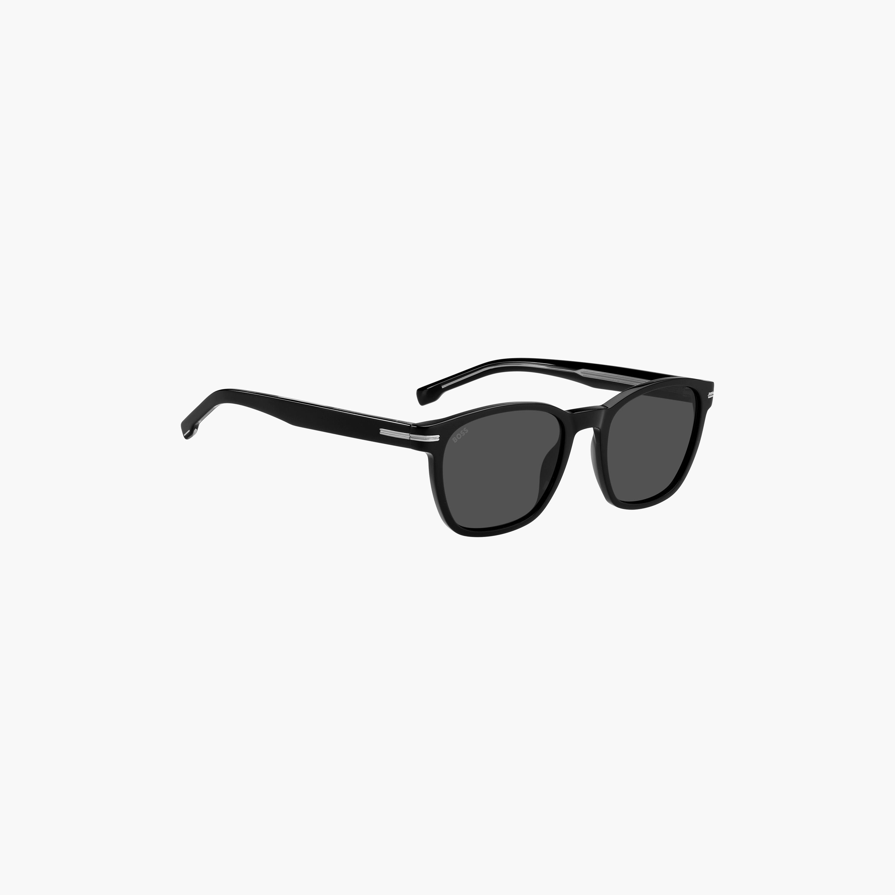 Hugo Boss Men UV Protected Green Lens 52 mm Square Sunglasses | BOSS 1505/S-men-sunglasses-image-2