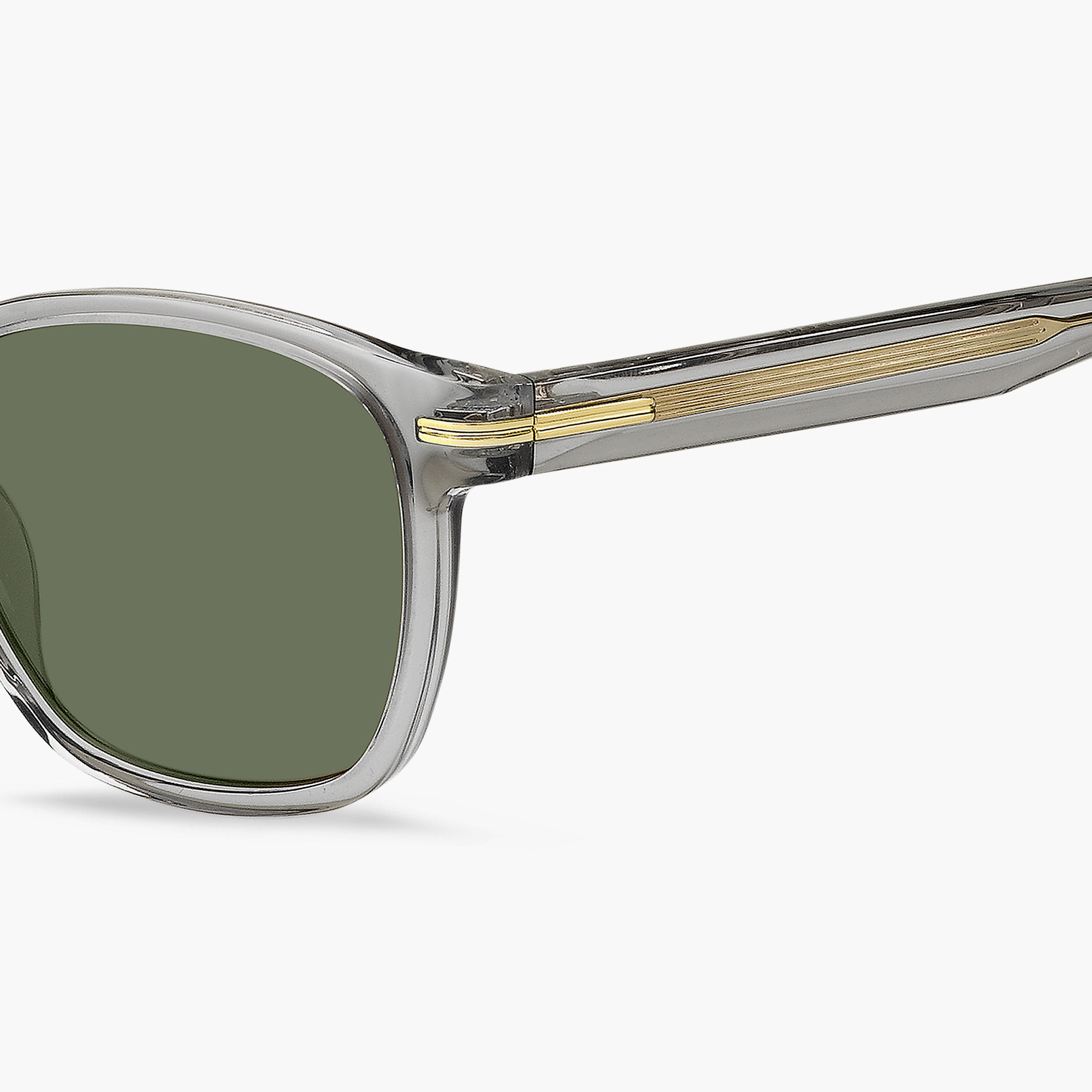Hugo Boss Men UV Protected Green Lens 52 mm Square Sunglasses | BOSS 1505/S-men-sunglasses-image-4