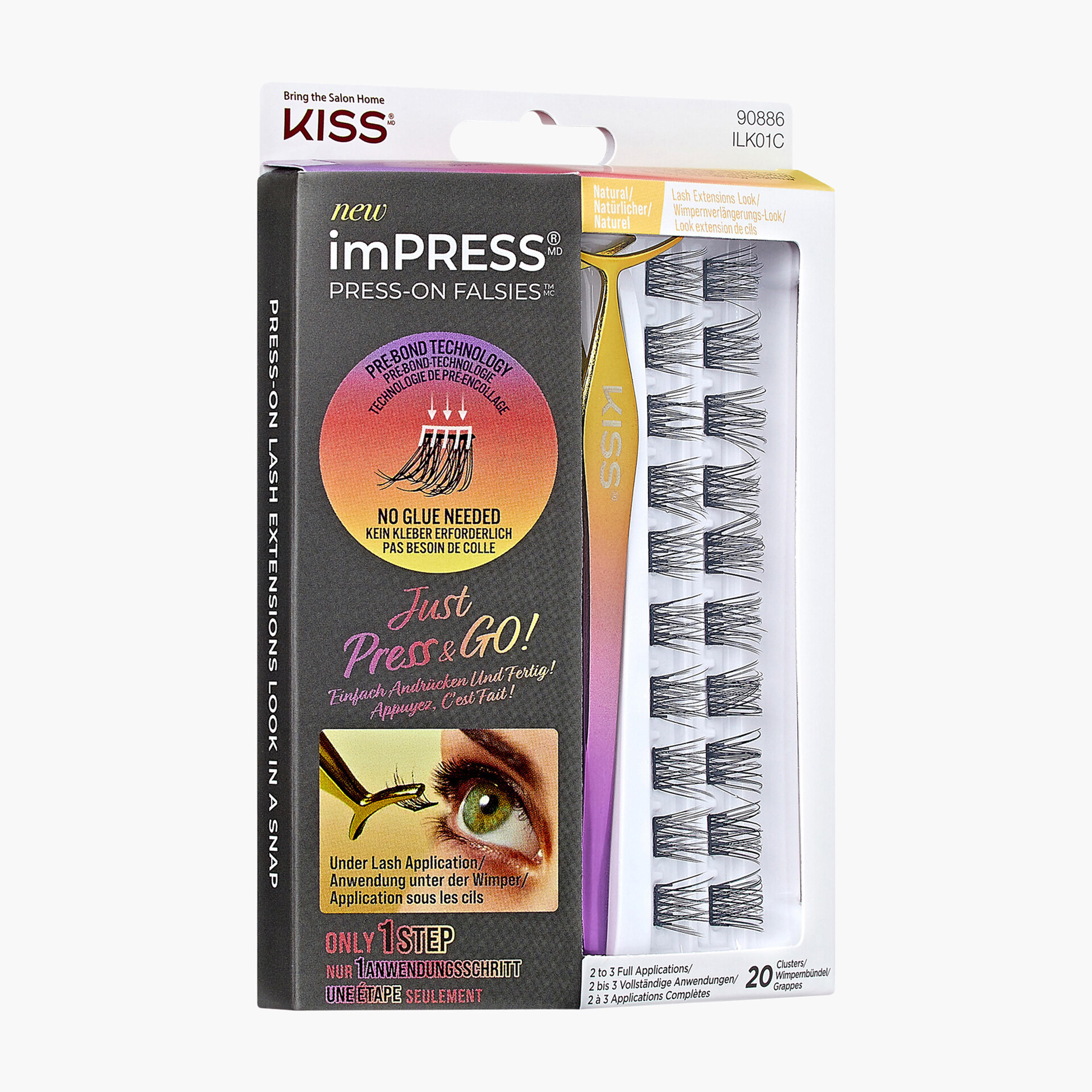 Kiss Cosmetics Impress Press-On Falsies Eyelashes-beautyandpersonalcare-makeup-eyes-falselashes-image-2