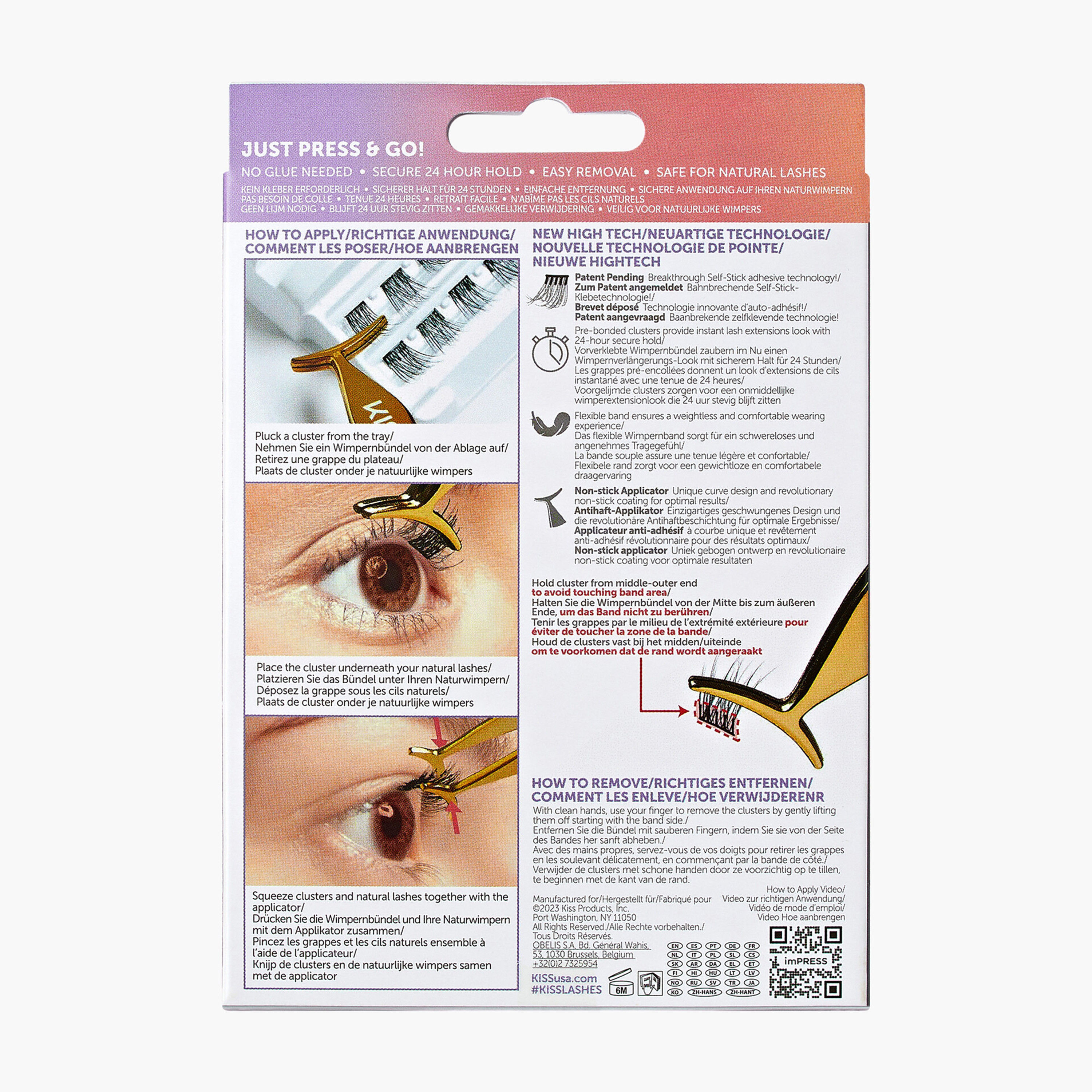 Kiss Cosmetics Impress Press-On Falsies Eyelashes-beautyandpersonalcare-makeup-eyes-falselashes-image-4