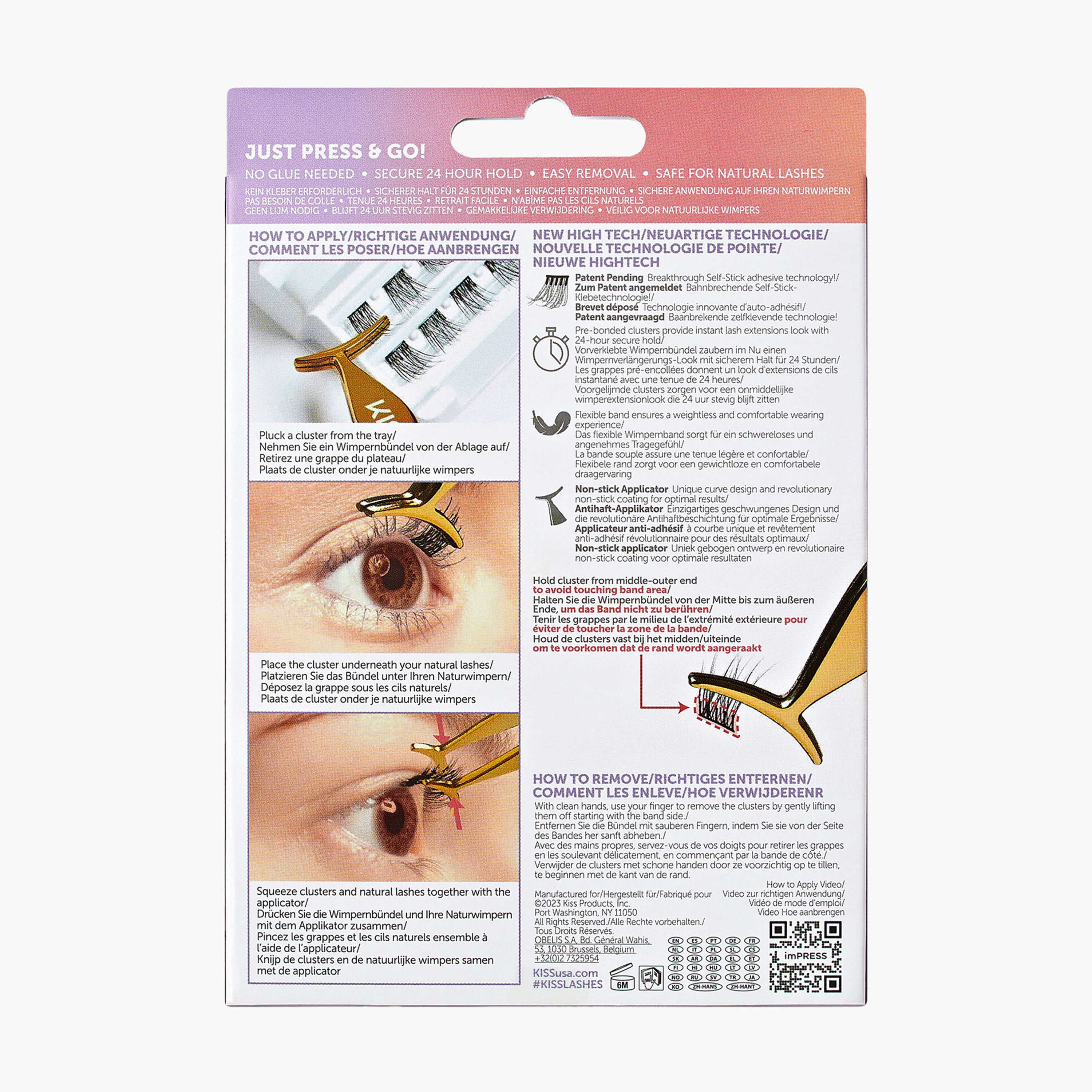 رموش صناعية إمبريس تثبت بالضغط من كيس كوزماتيكس-beautyandpersonalcare-makeup-eyes-falselashes-image-4