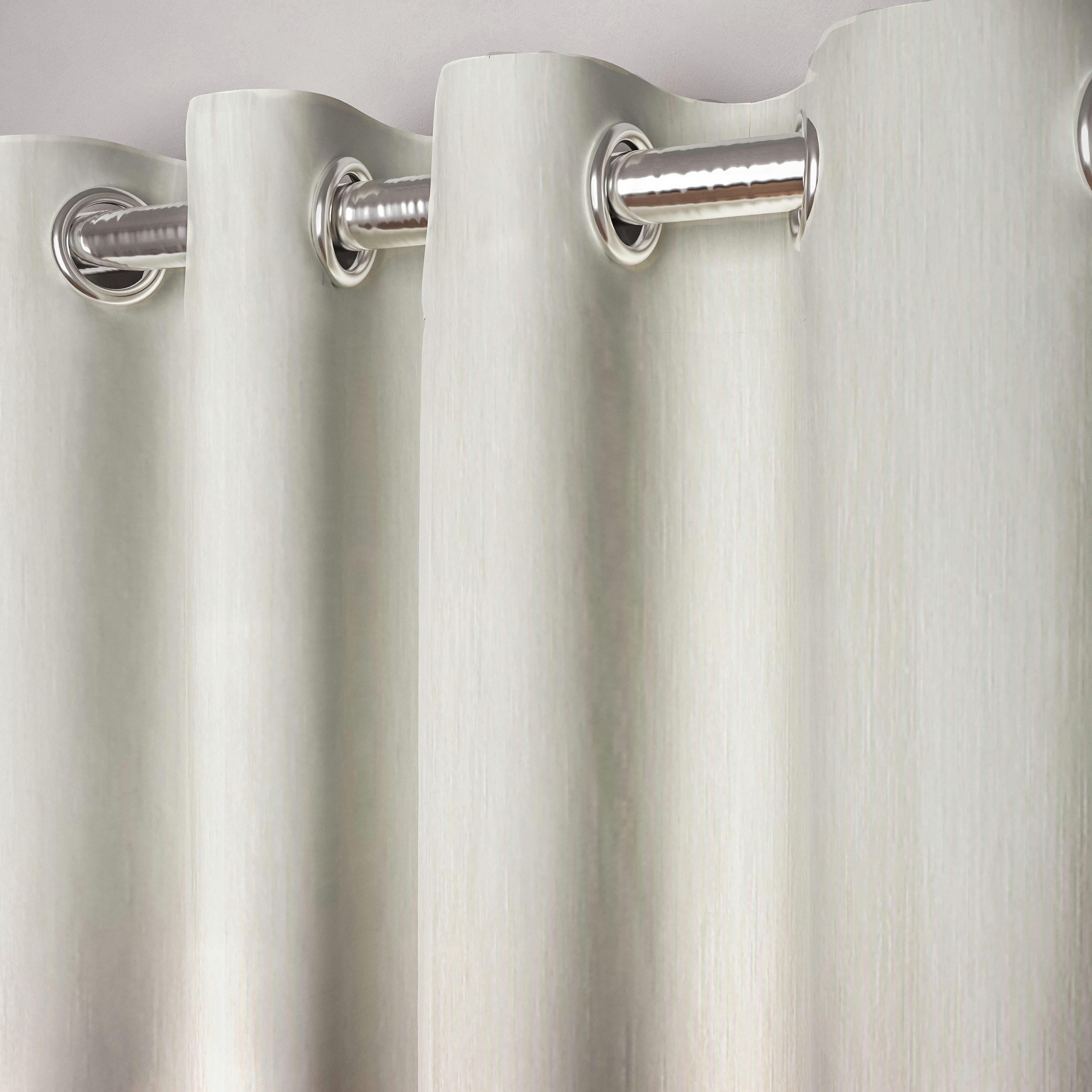 Textured 2-Piece Curtain Set - 240x140 cms-household-windows-curtains-image-3