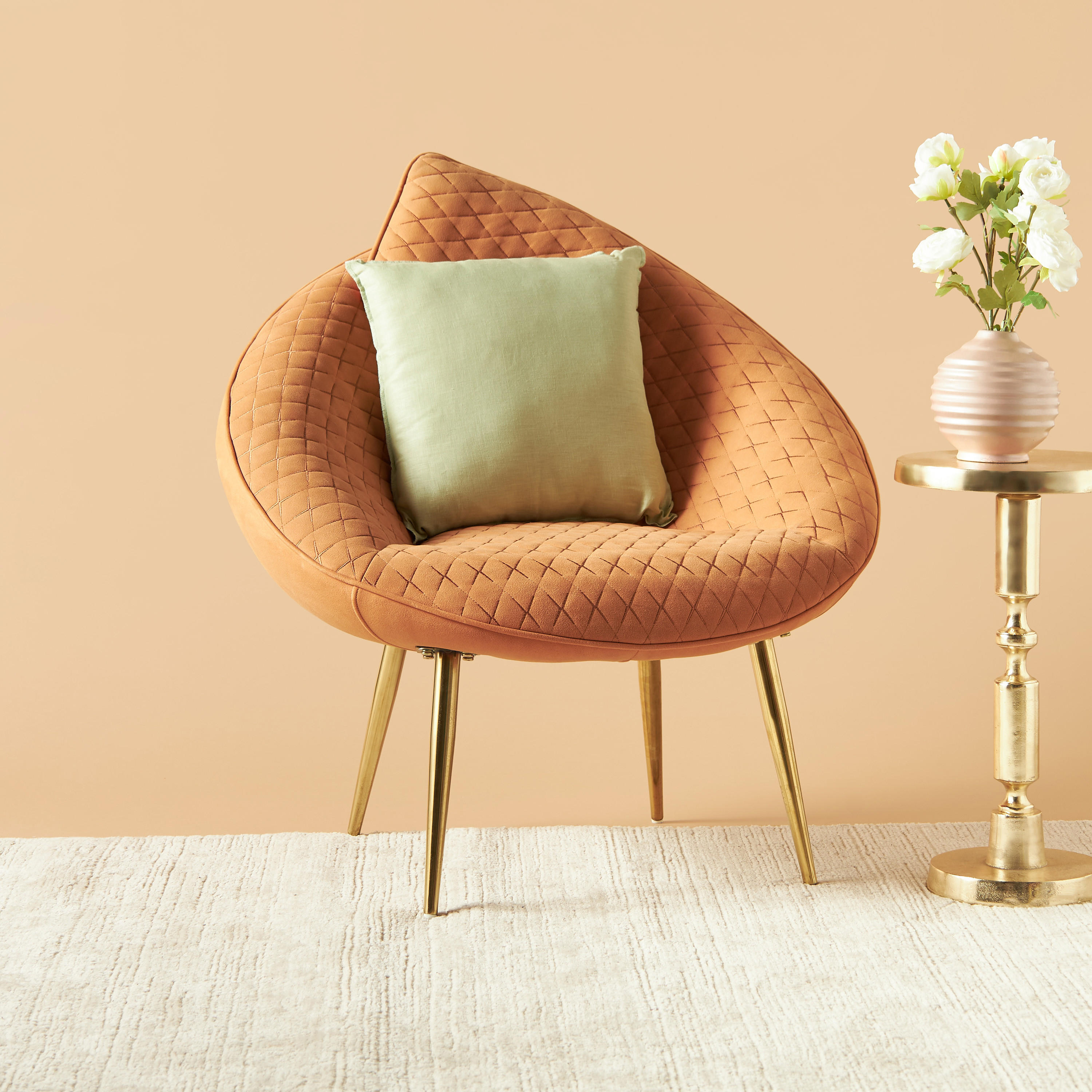 وسادة بارزة الملمس بتفاصيل شراشيب - 45x45 سم-household-cushionsandthrows-filledcushions-decorativecushions-image-1