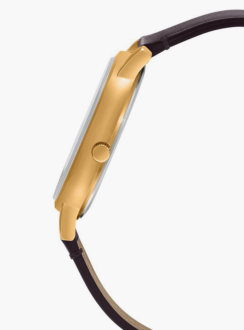 JXL05T15I - ساعة انالوج من اوماكس للنساء بمينا ذهبي مع سوار بني -men-watchesandjewellery-watches-image-2