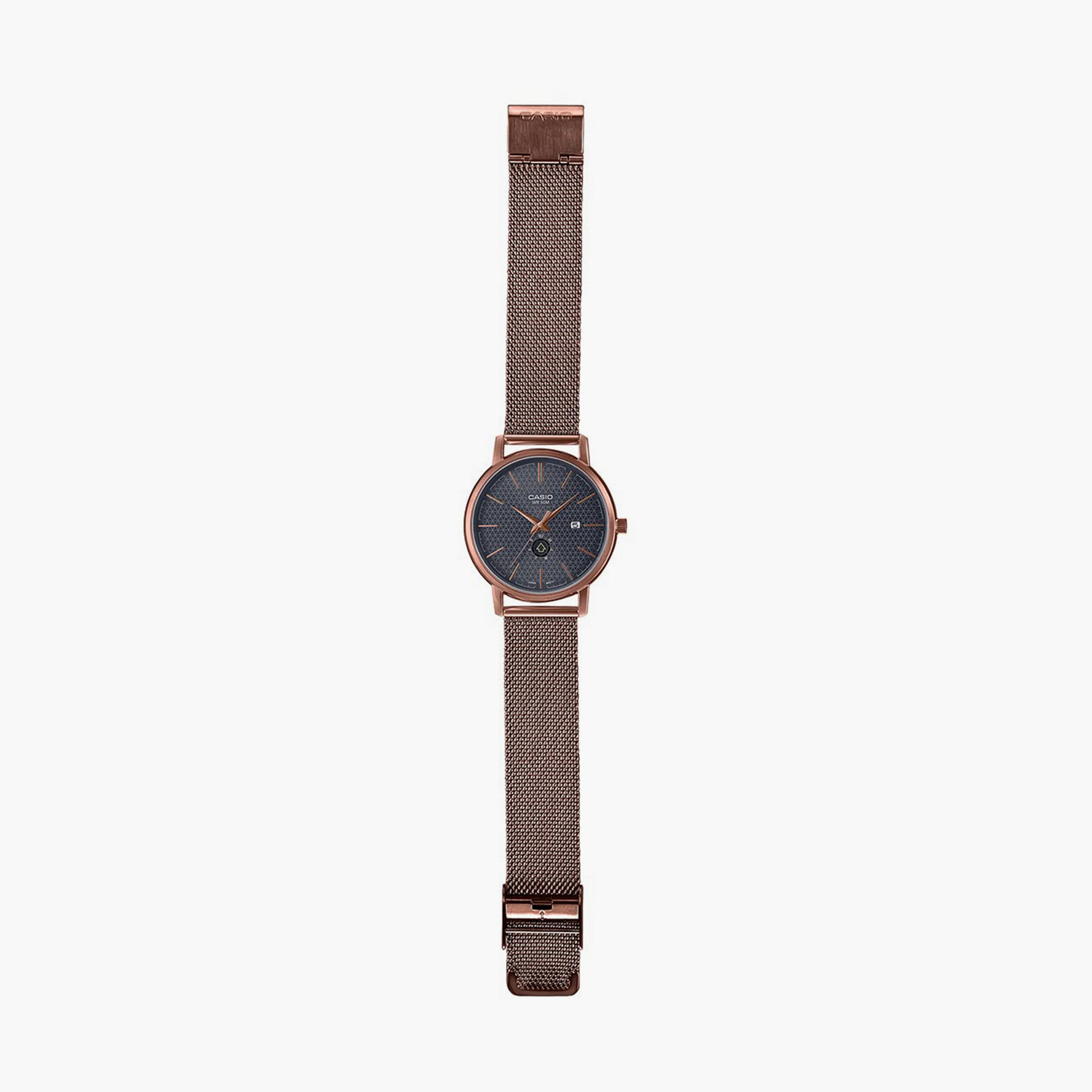 Casio Men Copper Analog Stainless Steel Strap Watch | MTP-B125MR-8AVDF-men-watchesandjewellery-watches-image-5