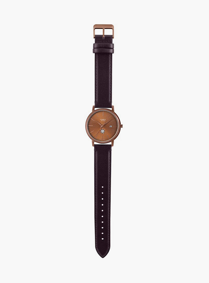 JXL07C85I - ساعة انالوج من اوماكس للنساء بمينا ذهبي وردي مع سوار بني -men-watchesandjewellery-watches-image-5