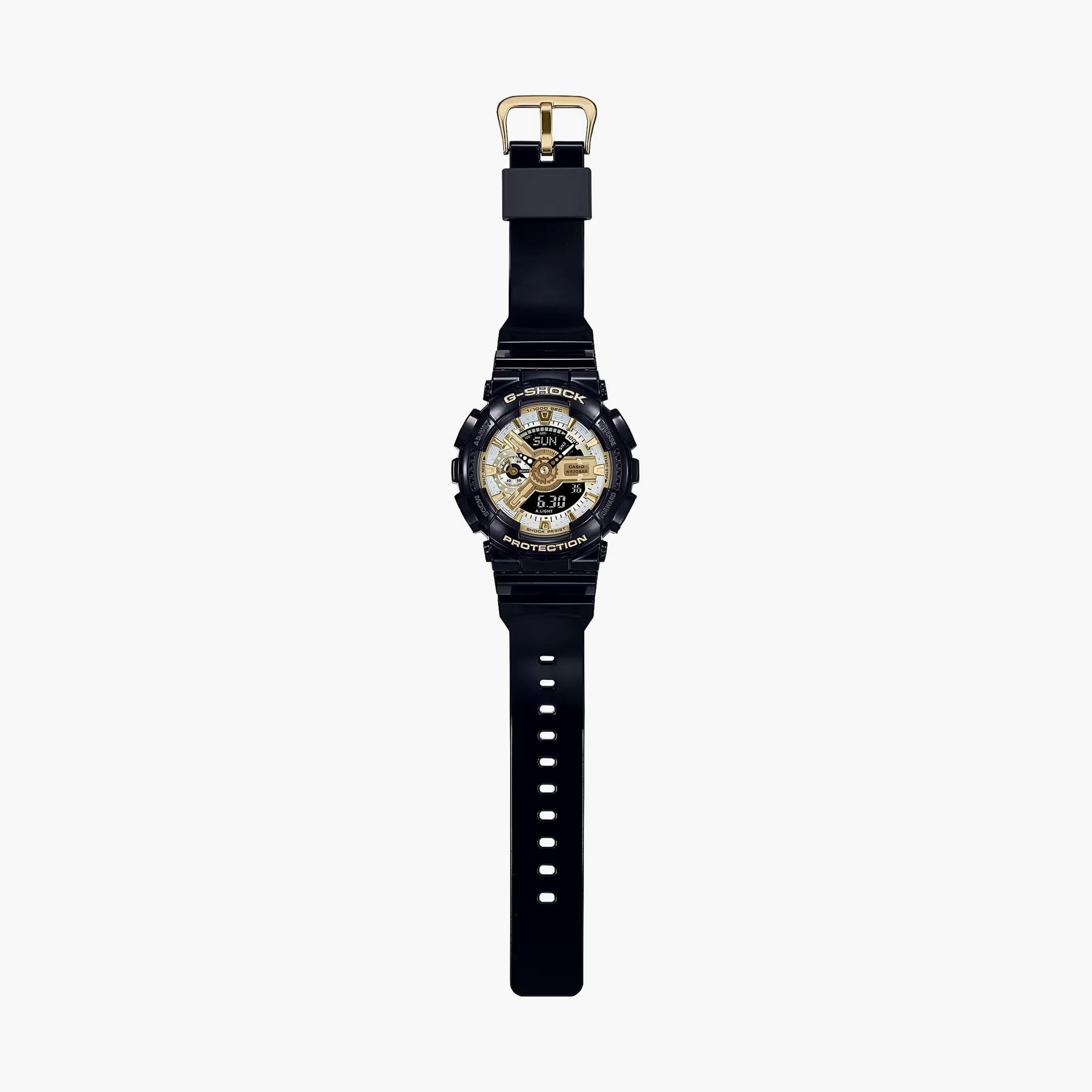 G-Shock Unisex Black Analog-Digital Silicone Strap Watch | GMA-S110GB-1ADR-men-watchesandjewellery-watches-image-5
