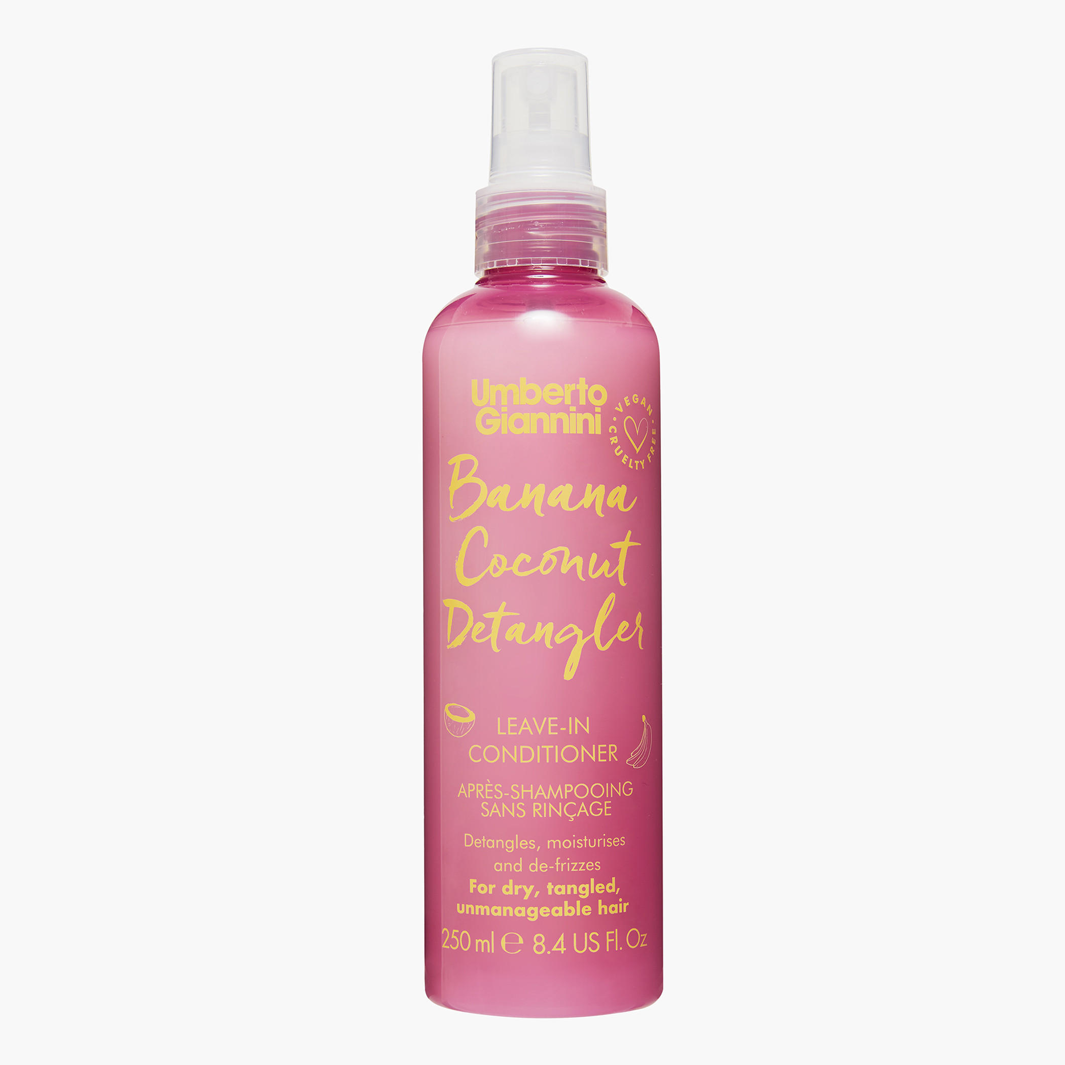 Umberto Giannini Banana Coconut Detangler - 250 ml-beautyandpersonalcare-hair-hairstyling-hairsprays-image-1