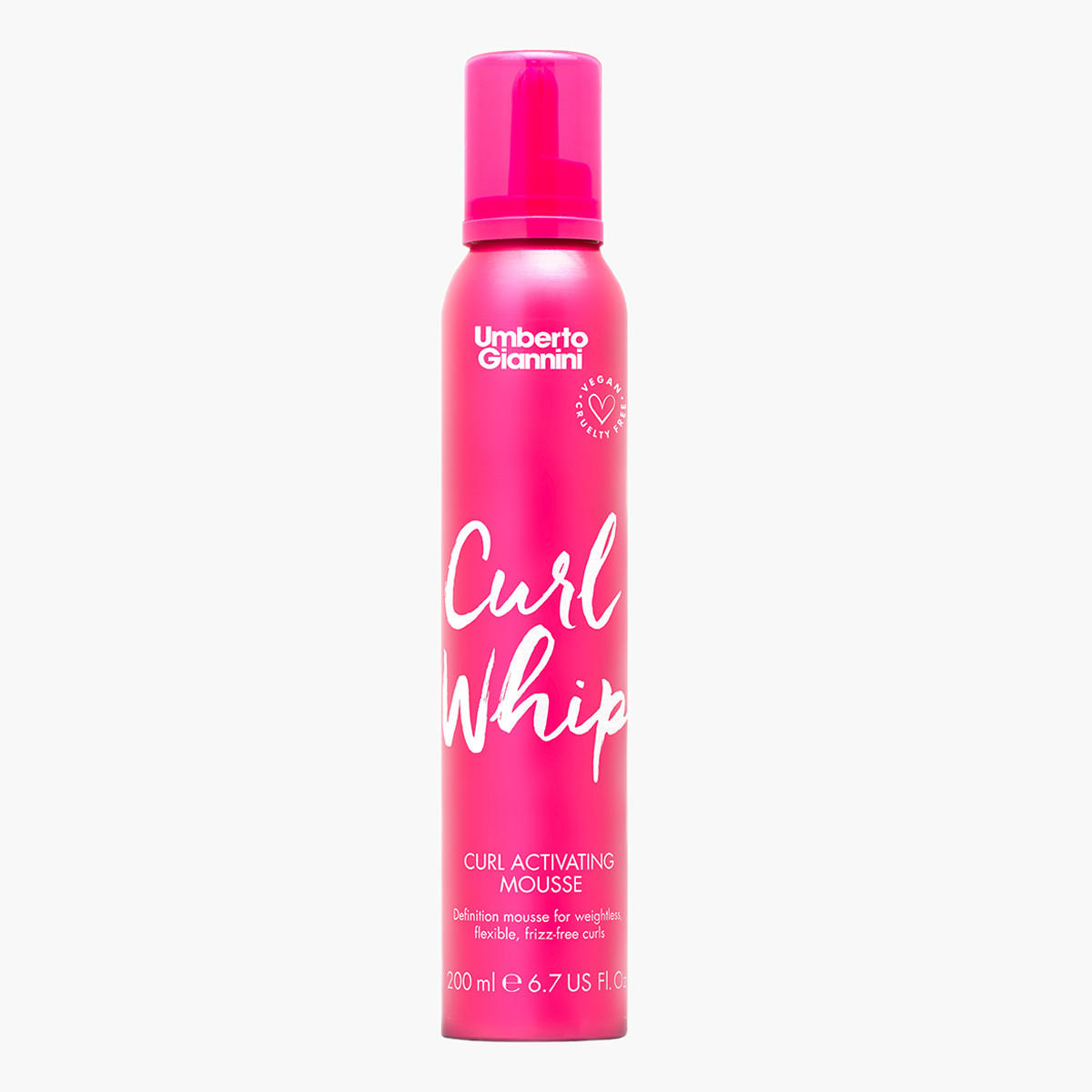 Umberto Giannini Curl Whip Activating Mousse - 200 ml-beautyandpersonalcare-hair-haircare-hairmasksandcreams-image-1