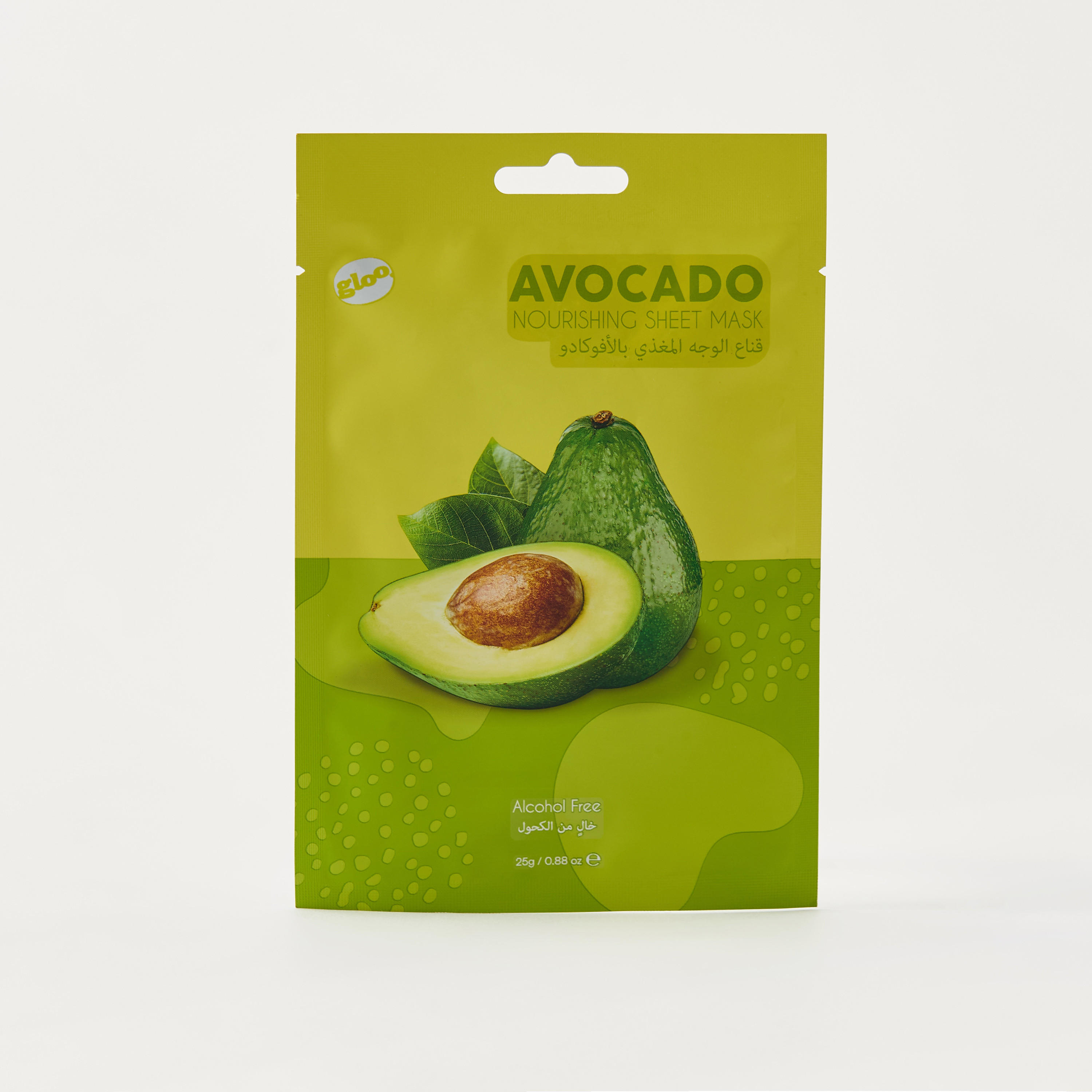 GLOO Avocado Nourishing Sheet Mask - 25 gms-beautyandpersonalcare-kbeauty-skin-masks-sheetmask-image-1