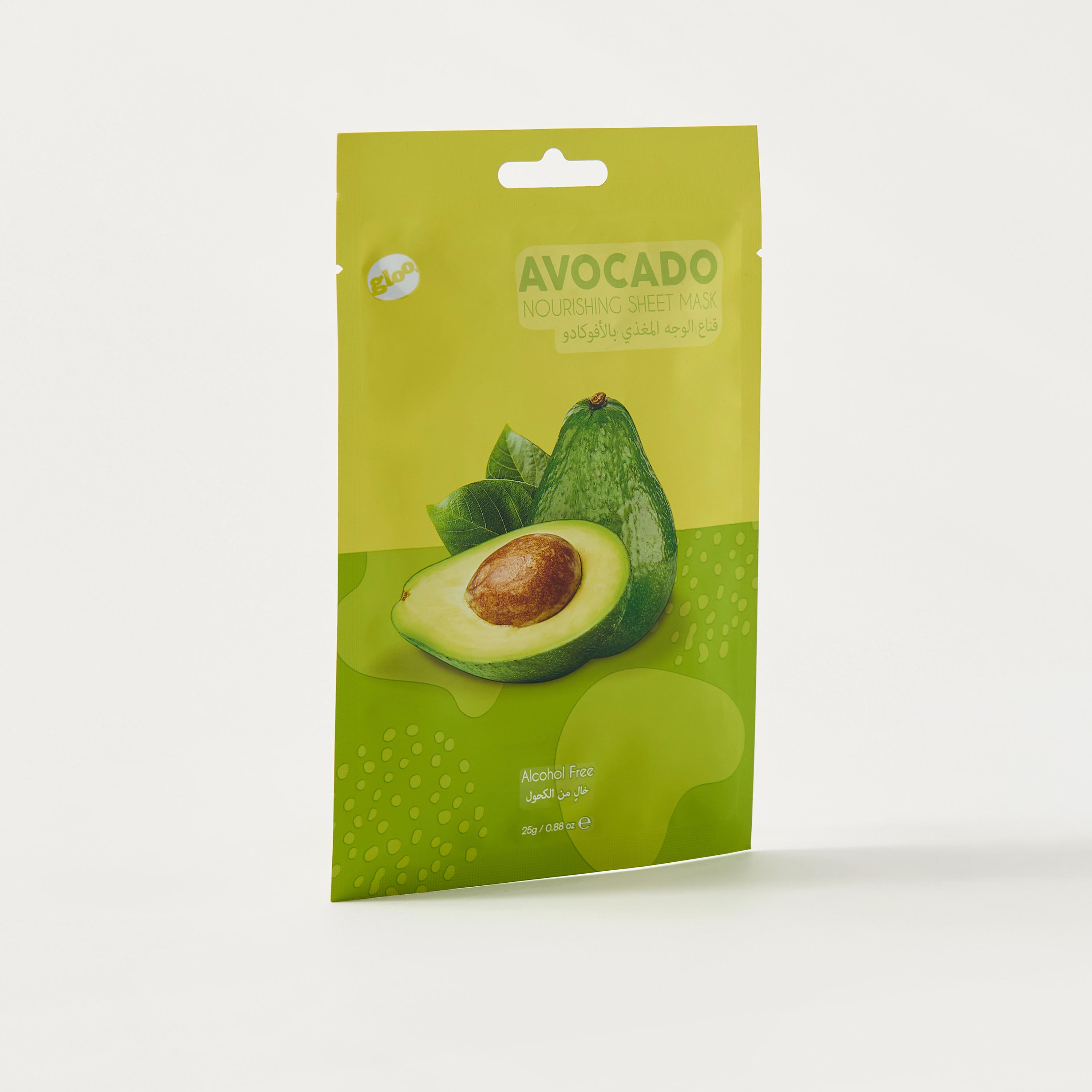 GLOO Avocado Nourishing Sheet Mask - 25 gms-beautyandpersonalcare-kbeauty-skin-masks-sheetmask-image-2