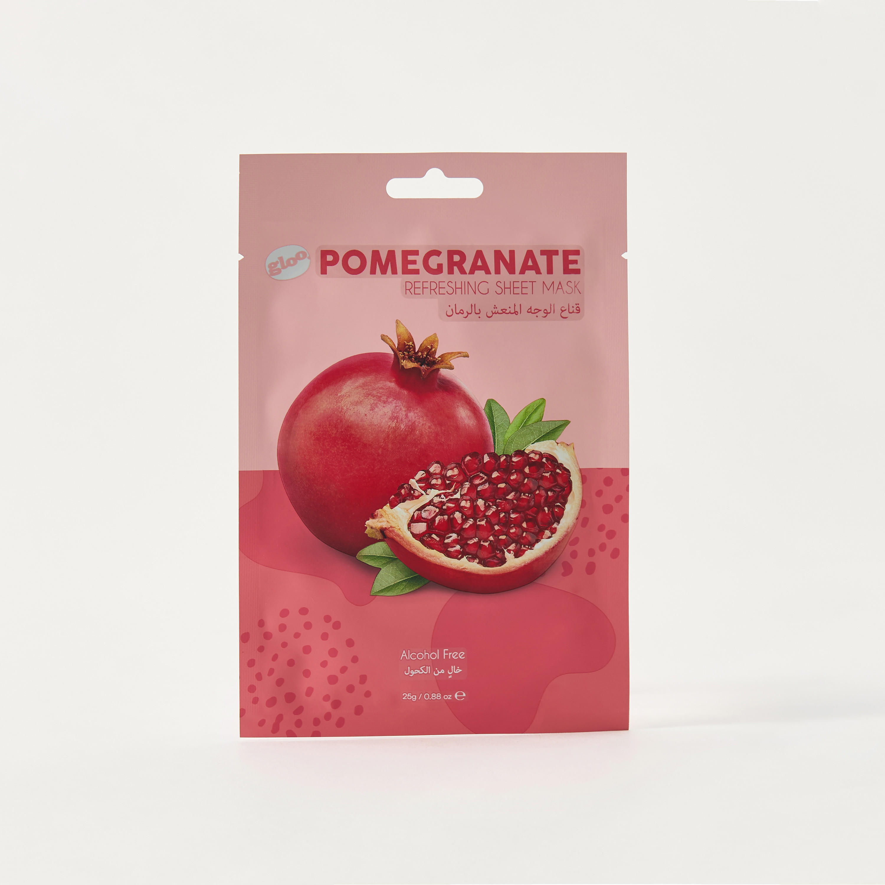 GLOO Pomegranate Refreshing Sheet Mask - 25 gms-beautyandpersonalcare-kbeauty-skin-masks-sheetmask-image-1
