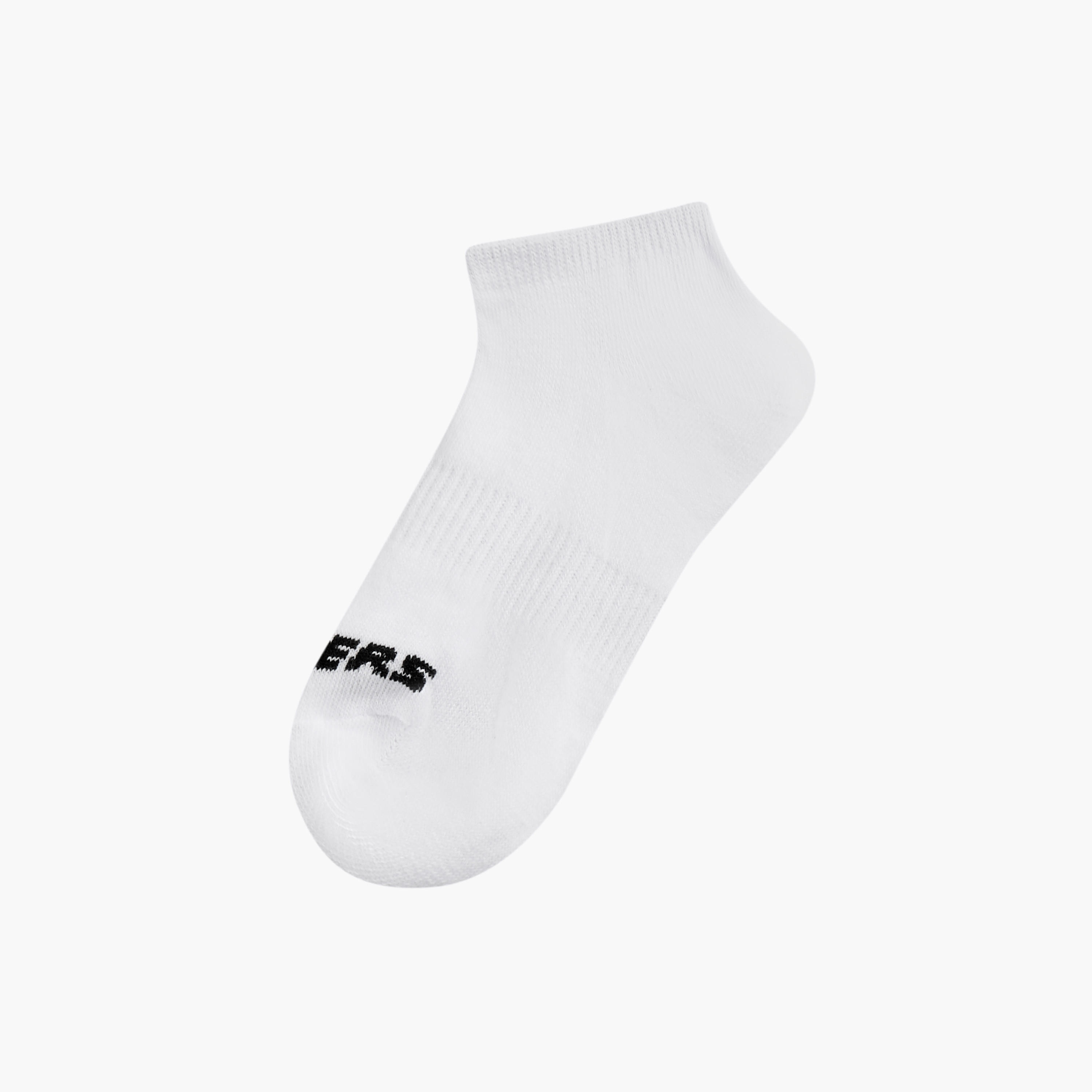 Skechers Logo Print Ankle Length Socks - Set of 3-girls-accessories-socks-image-2
