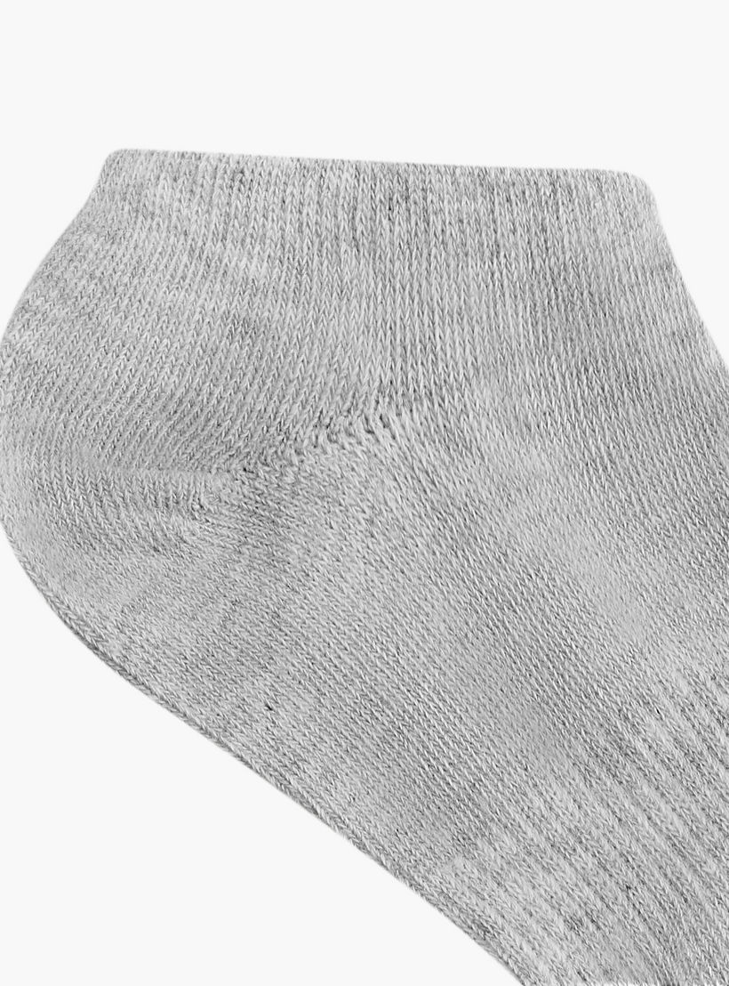 Skechers Logo Print Ankle Length Socks - Set of 3-girls-accessories-socks-image-3