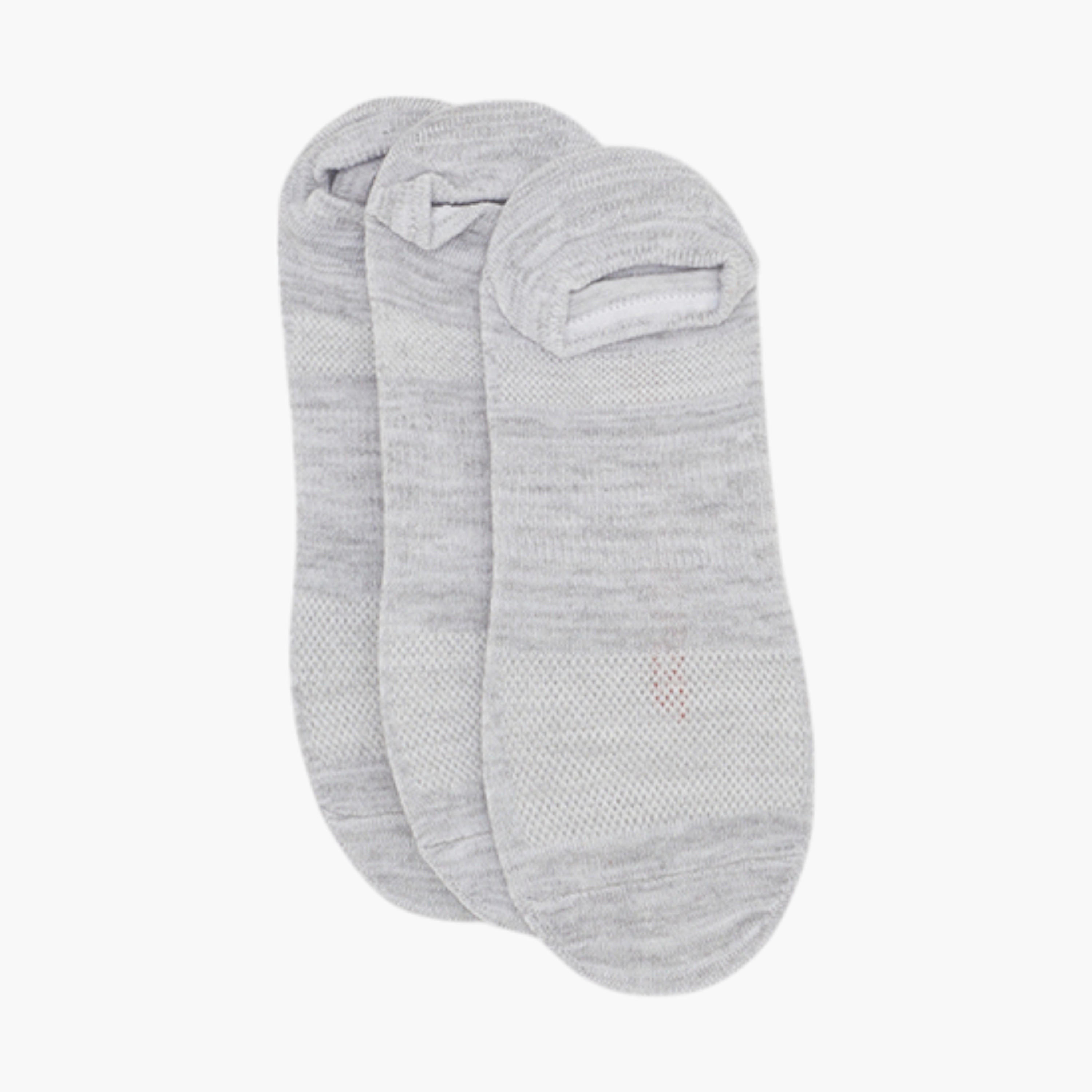 Skechers Stripes No Show Socks - Set of 3-men-socks-image-1