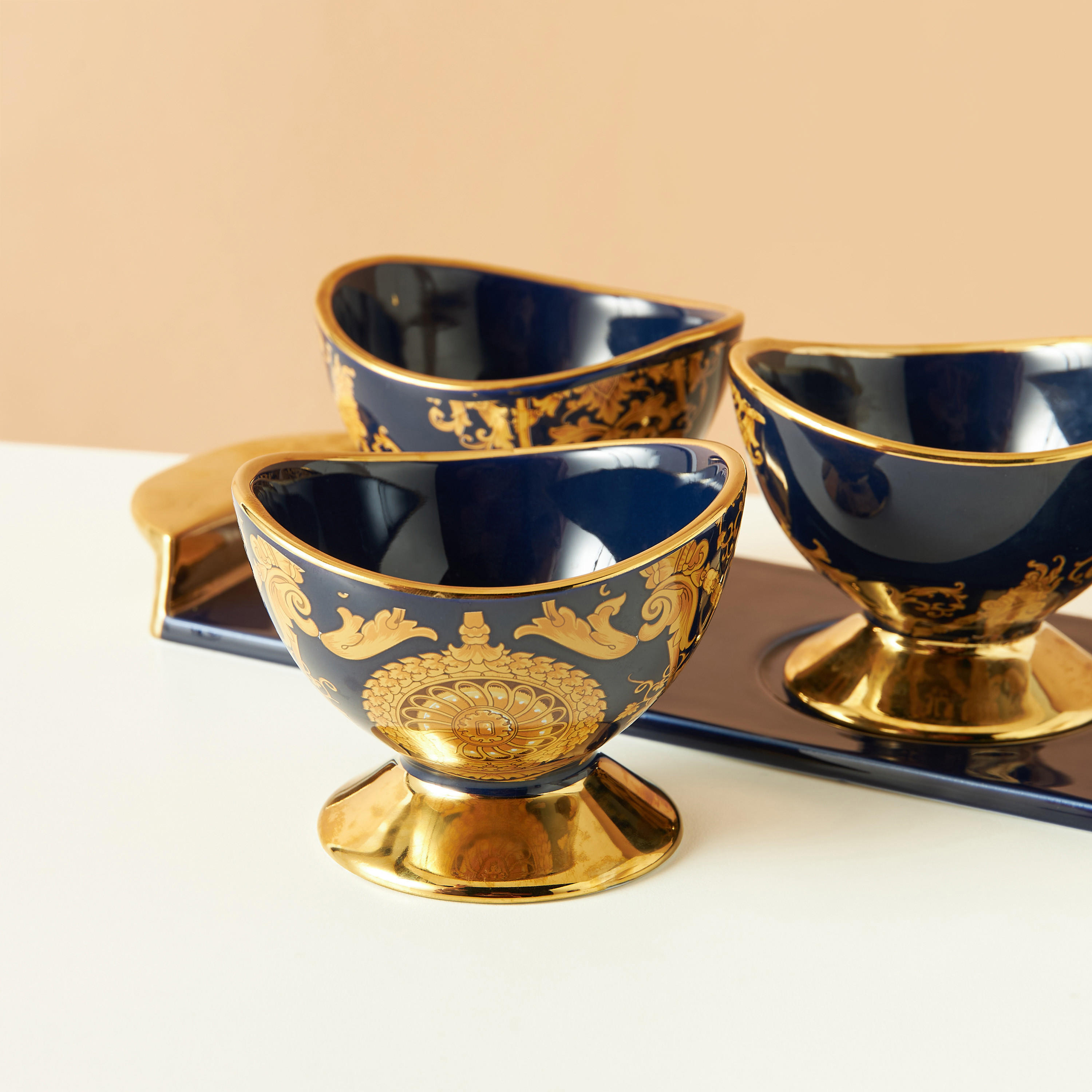 Gia Como 4-Piece Porcelain Bowl and Tray Set-household-dining-dinnerware-bowls-image-4