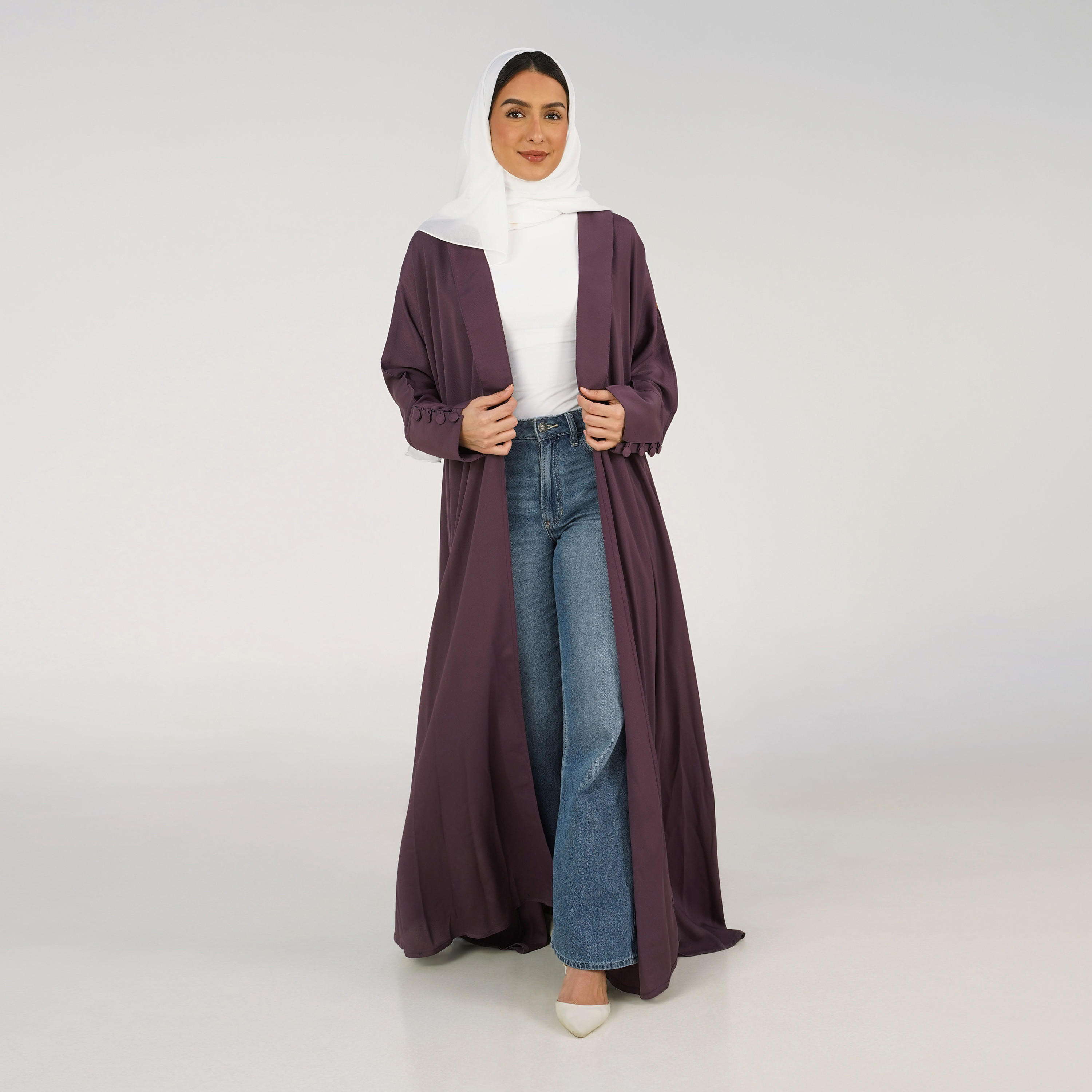 Zora Solid Hijabs -women-arabicclothing-headscarf-hijab-image-1