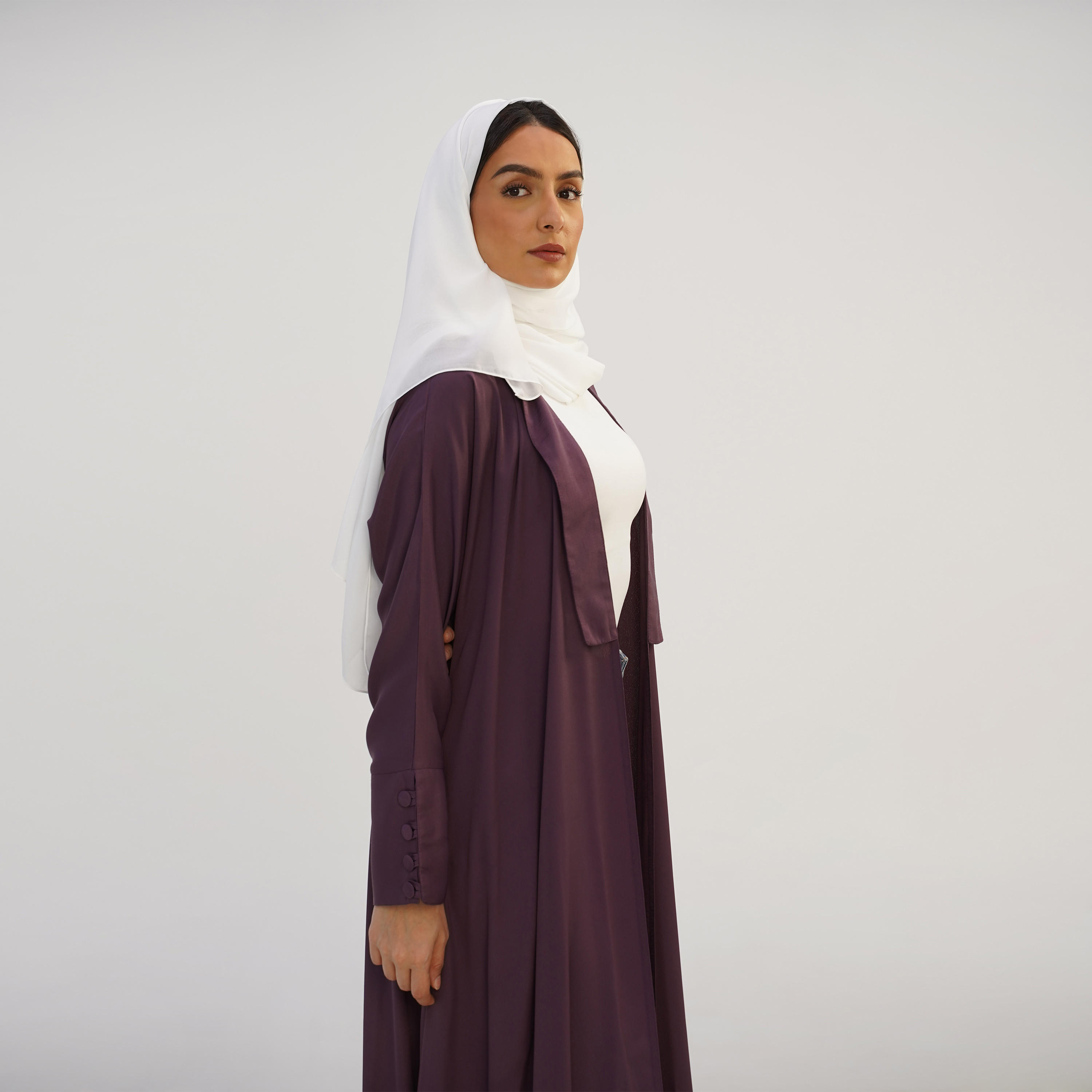 Zora Solid Hijabs -women-arabicclothing-headscarf-hijab-image-2