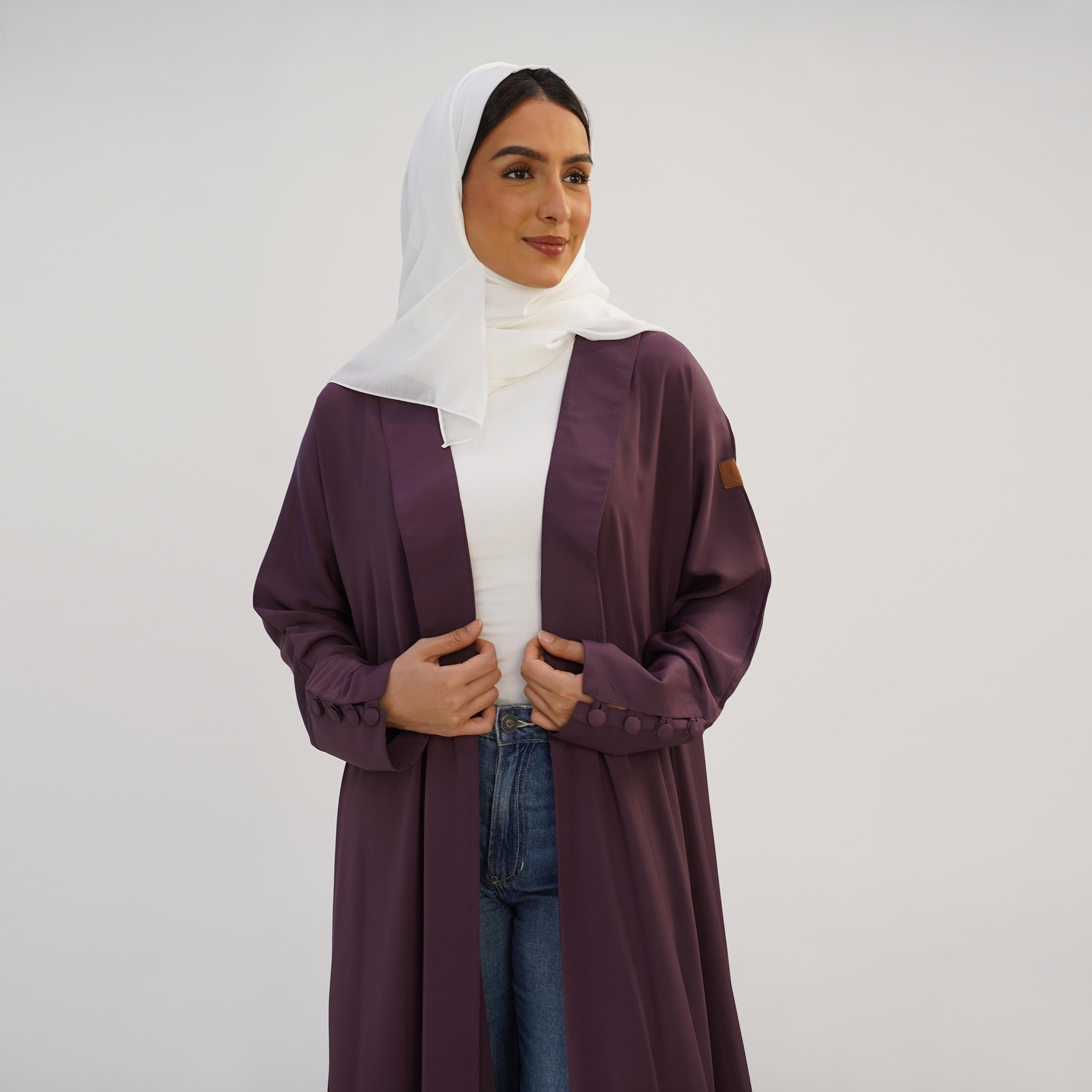 Zora Solid Hijabs -women-arabicclothing-headscarf-hijab-image-3