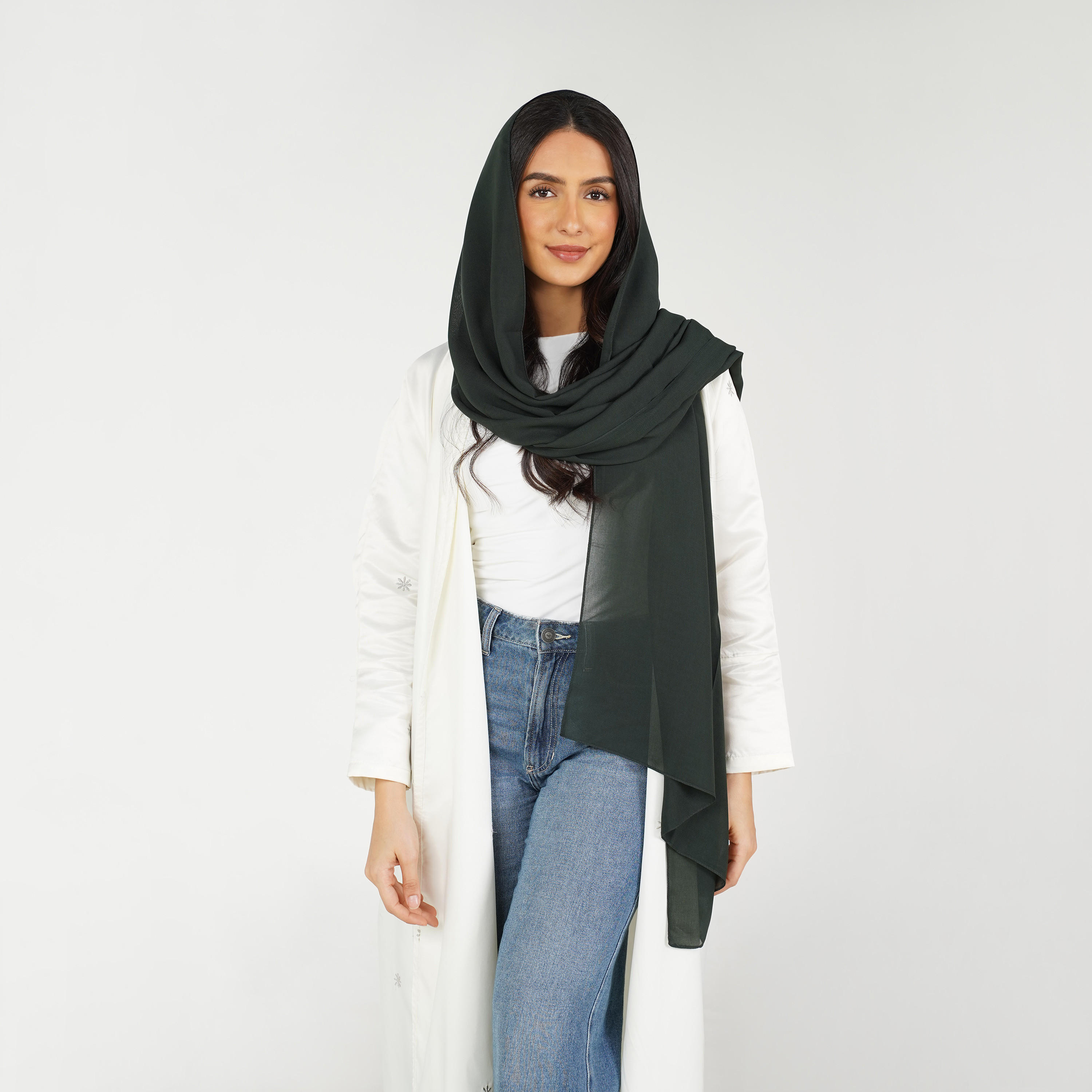 Zora Solid Hijabs -women-arabicclothing-headscarf-hijab-image-3