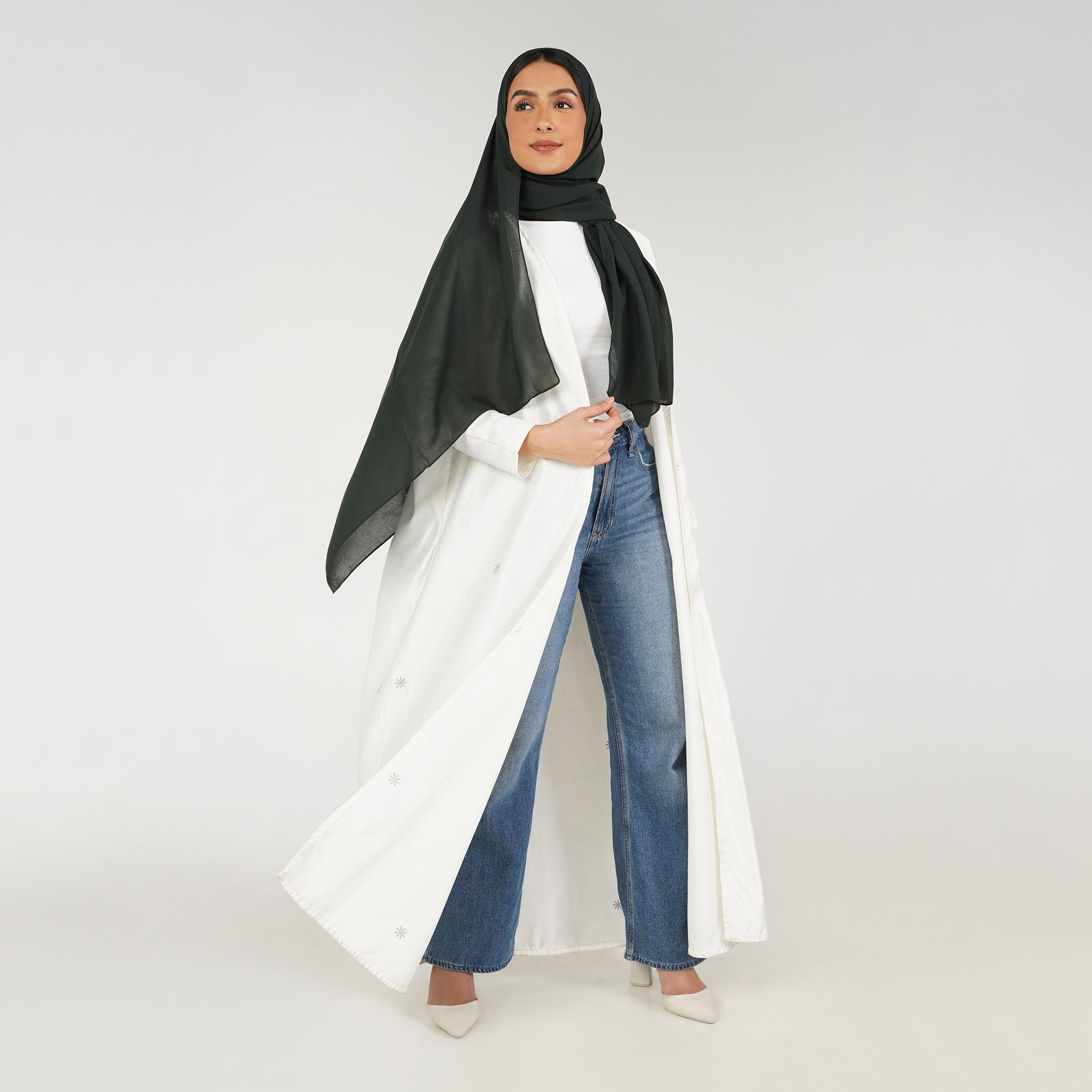 Zora Solid Hijabs -women-arabicclothing-headscarf-hijab-image-4