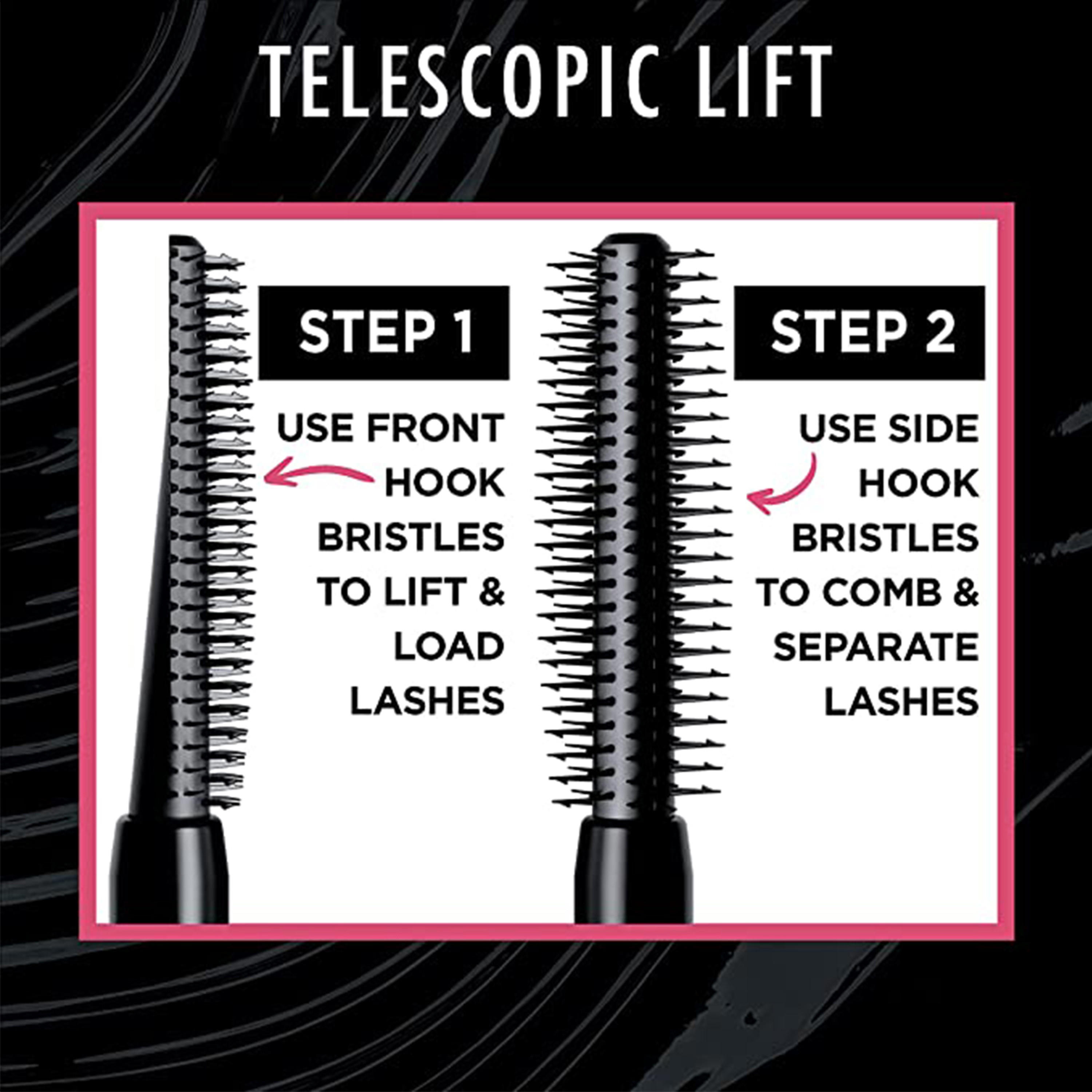 ماسكارا تلسكوبيك ليفت من لوريال باريس - 9.4 مل-beautyandpersonalcare-makeup-eyes-mascaras-image-6
