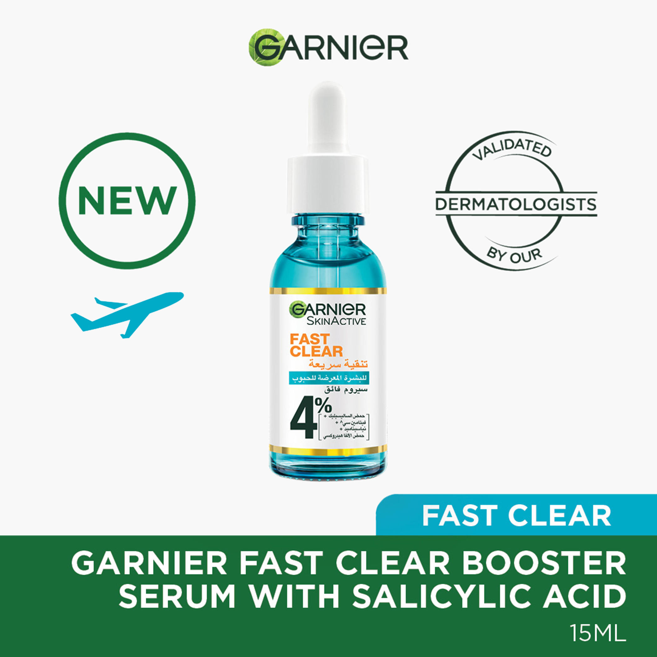 Garnier Skinactive Fast Clear Anti Acne Booster Serum - 15 ml-beautyandpersonalcare-skin-treatmentsandserums-image-4