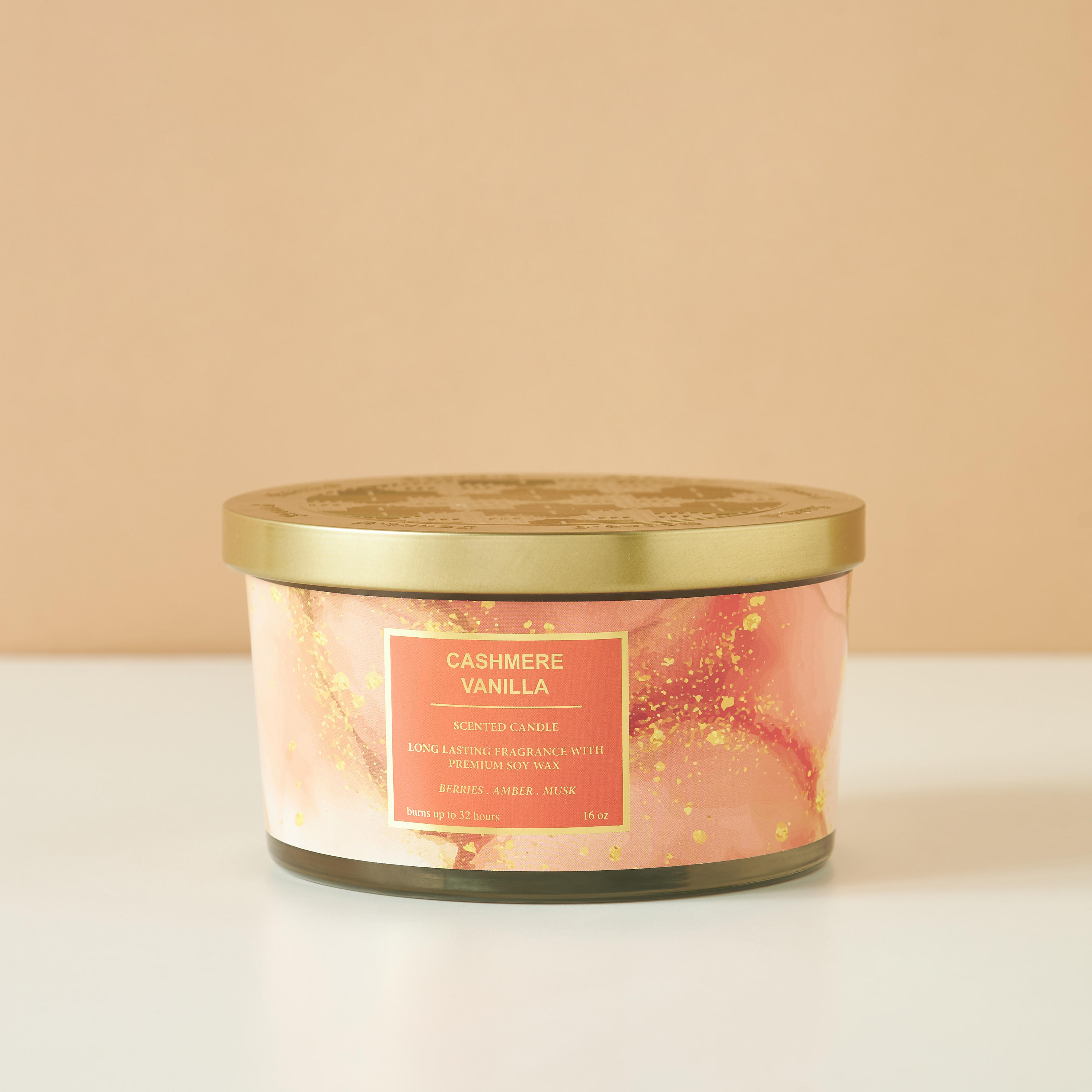 Scent.d Fresh Cotton 3-Wick Jar Candle - 450 gms-household-homefragrance-candles-image-2