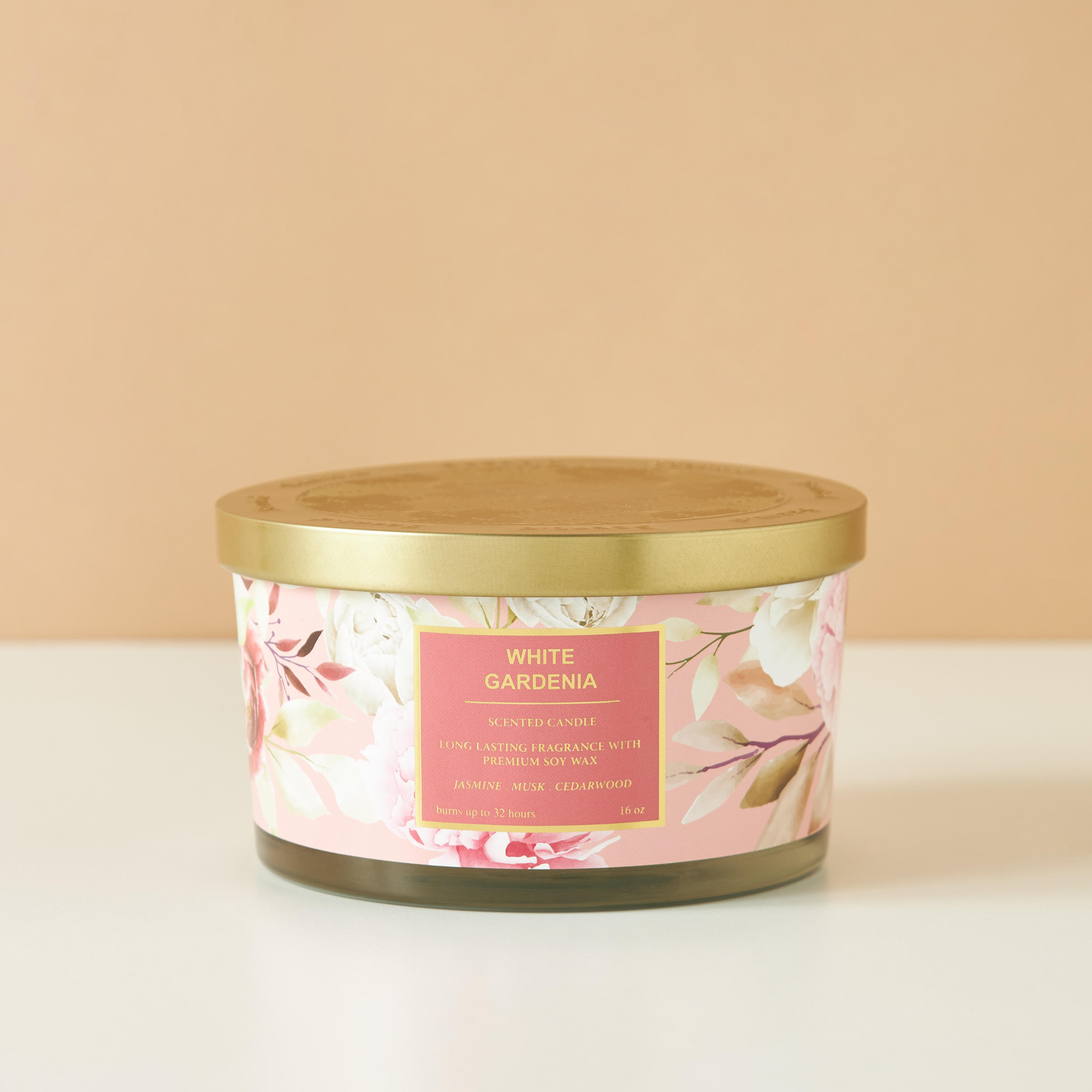 Scent.d Fresh Cotton 3-Wick Jar Candle - 450 gms-household-homefragrance-candles-image-2